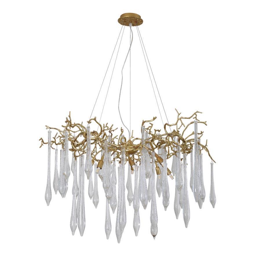 люстра crystal lux reina sp8 d1000 gold pearl crystal lux 3580/308, доставка по Казахстану 