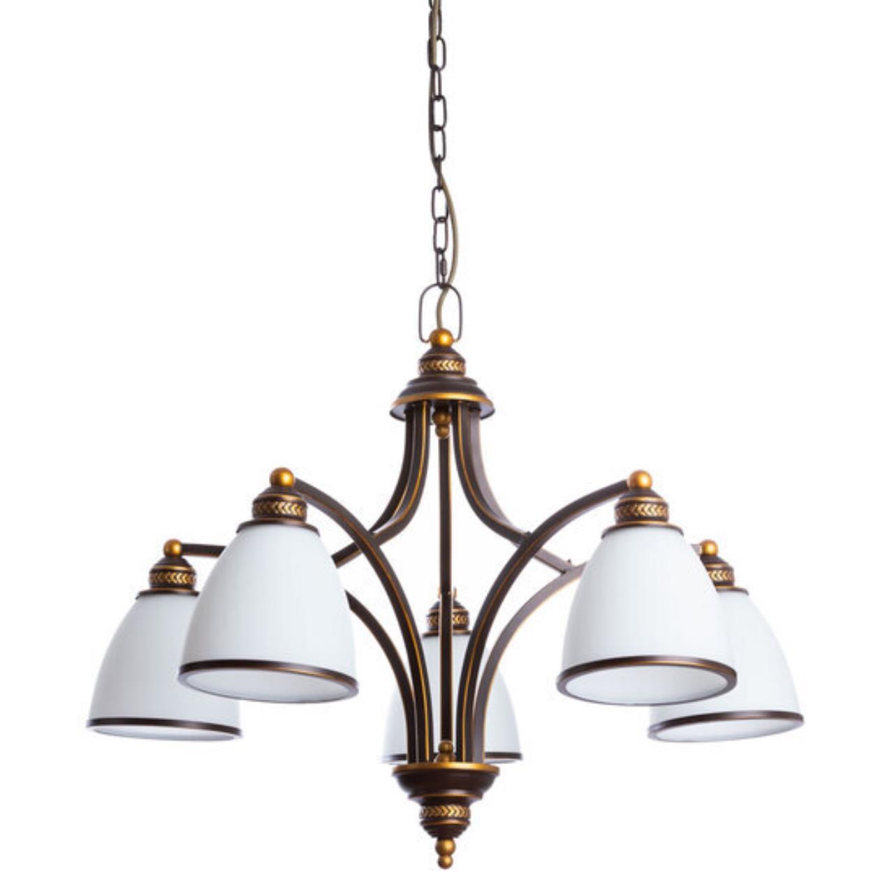 Дополнительная картинка Подвесная люстра Arte Lamp Bonito A9518LM-5BA