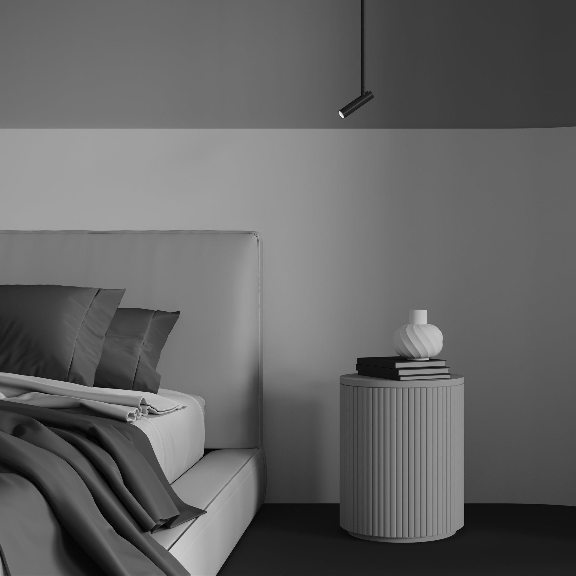 Дополнительная картинка Подвесной светильник Technical P141RS-L125-6W4K-B