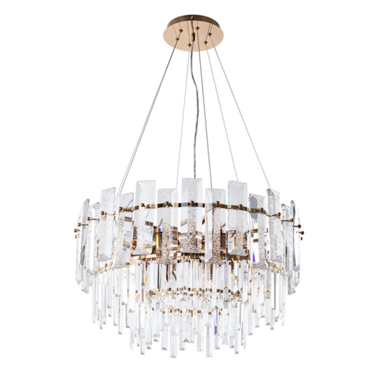 Дополнительная картинка Подвесная люстра Arte Lamp NICOLETTA A1052SP-10GO