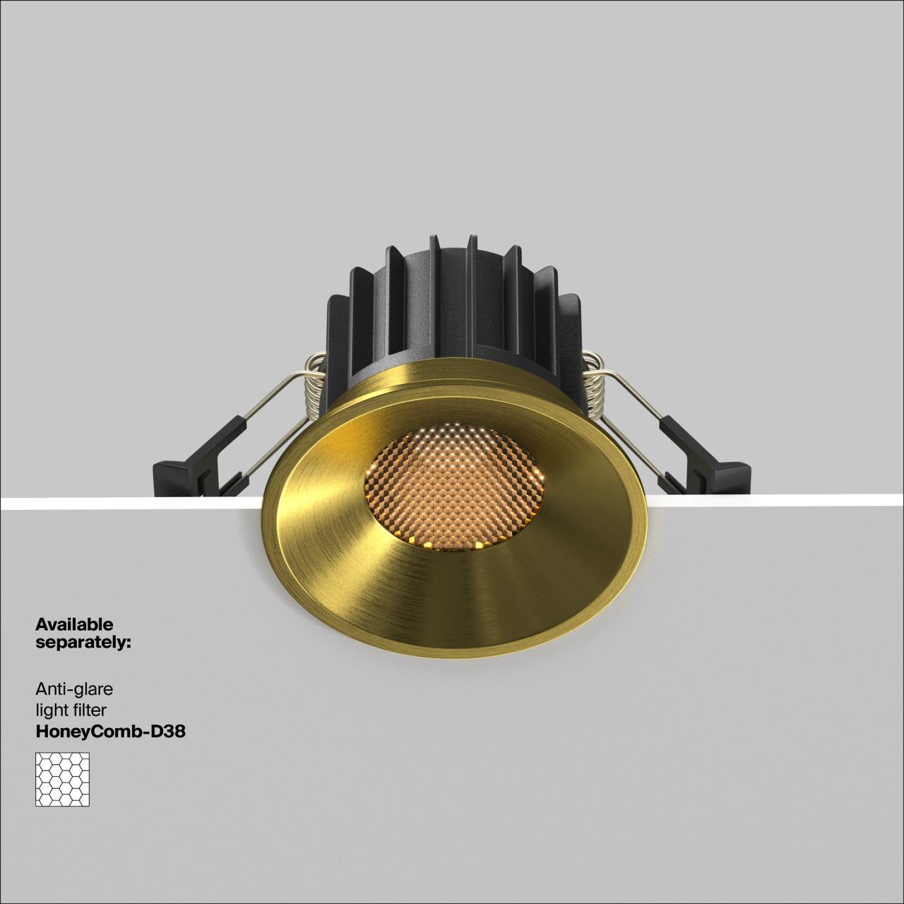 Дополнительная картинка Встраиваемый светильник Technical DL058-12W3K-BS