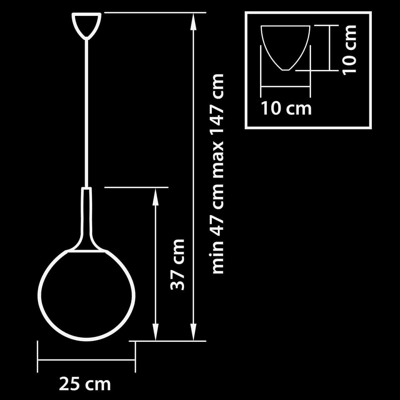Дополнительная картинка Подвесной светильник Lightstar Globo 813031