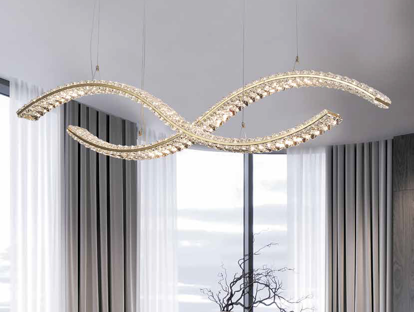 NEWPORT 8240 8242N/110 gold , Люстра — фото 3