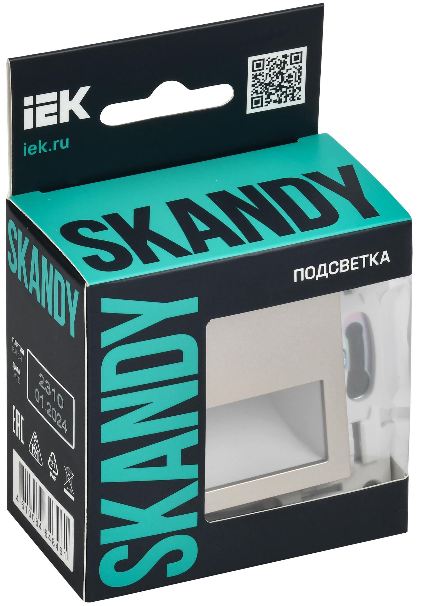 SKANDY Подсветка LED встраиваемая SK-L01Sh шамп. IEK — фото 4