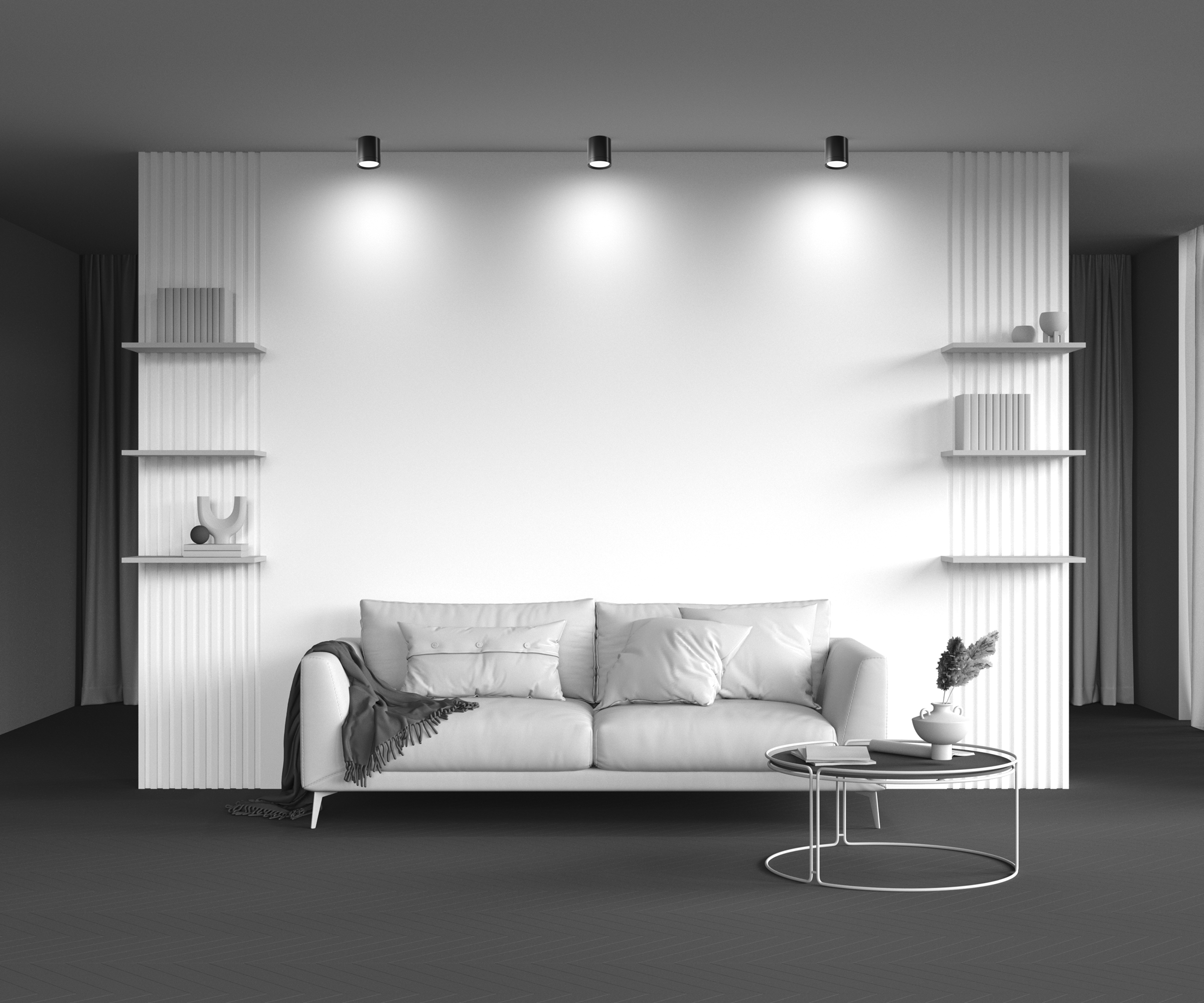 Дополнительная картинка Потолочный светильник Technical C086CM-GX53-MRD-B