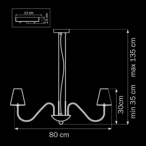 Дополнительная картинка Подвесная люстра Lightstar Diafano 758084
