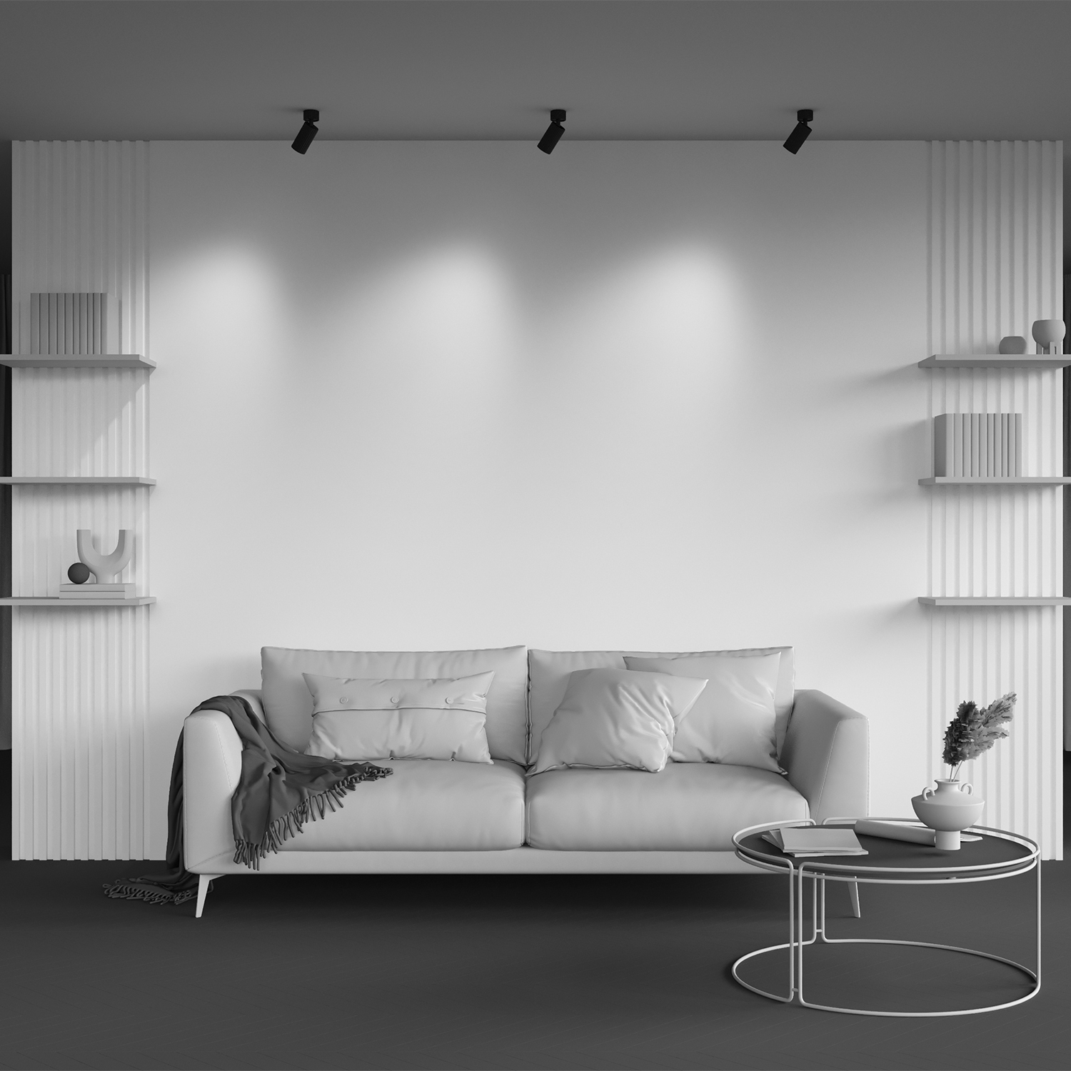 Дополнительная картинка Потолочный светильник Technical C108CL-01-GU10-B