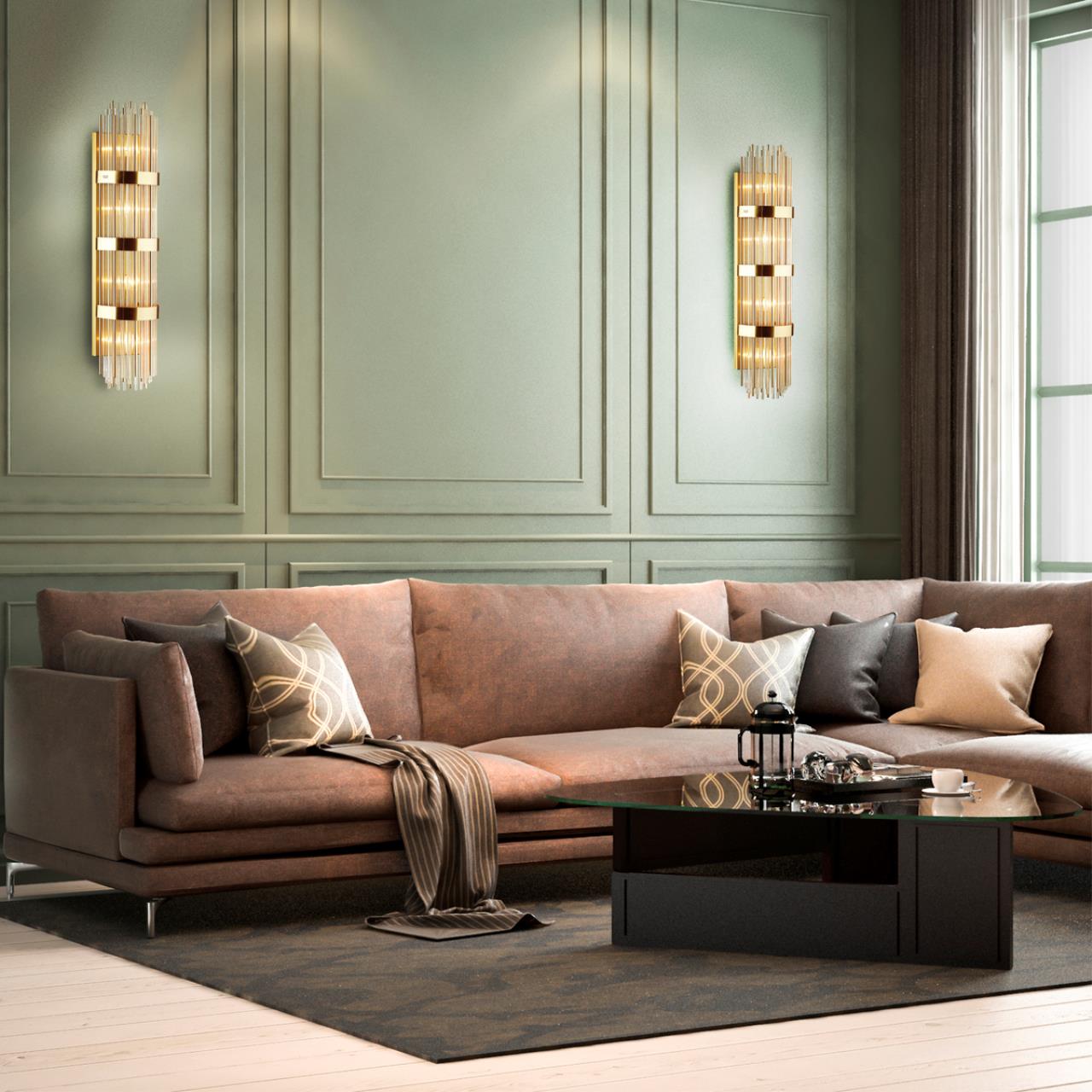 Дополнительная картинка Настенный светильник Odeon Light Hall Empire 4854/4W