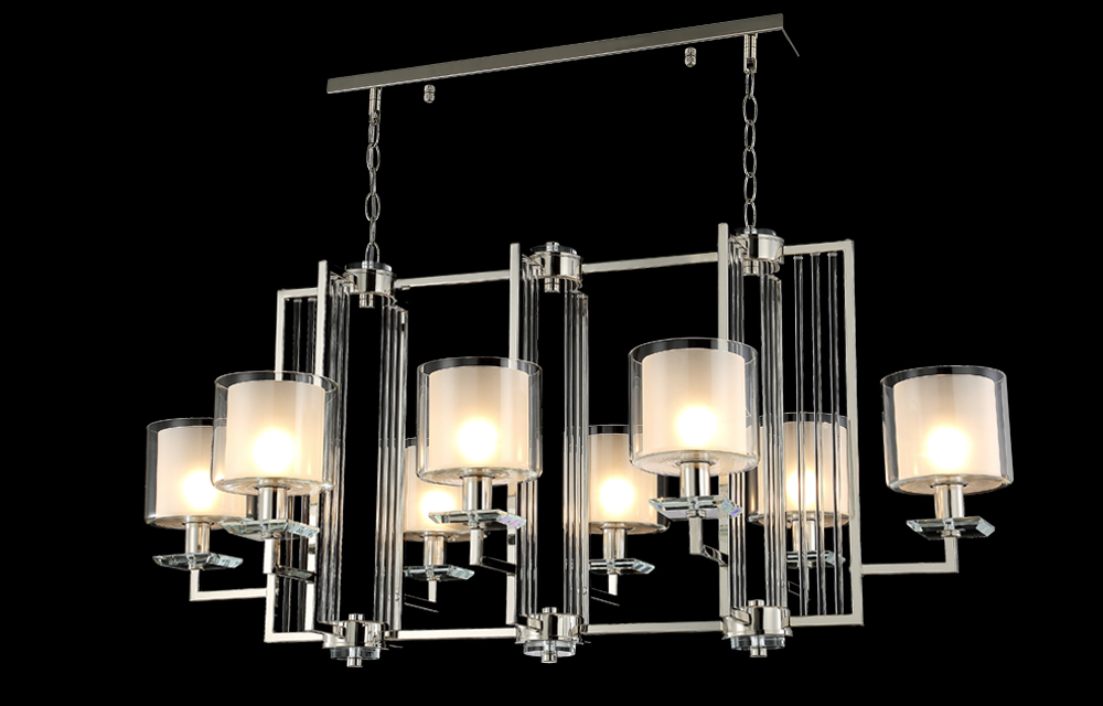 Картинка Подвесной светильник Crystal Lux NICOLAS 3400/308L
