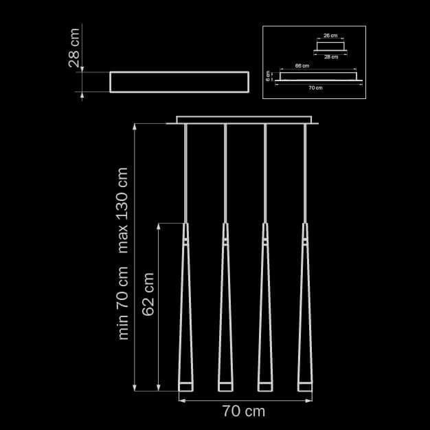 Дополнительная картинка Подвесная люстра Lightstar Meta Duovo 807066