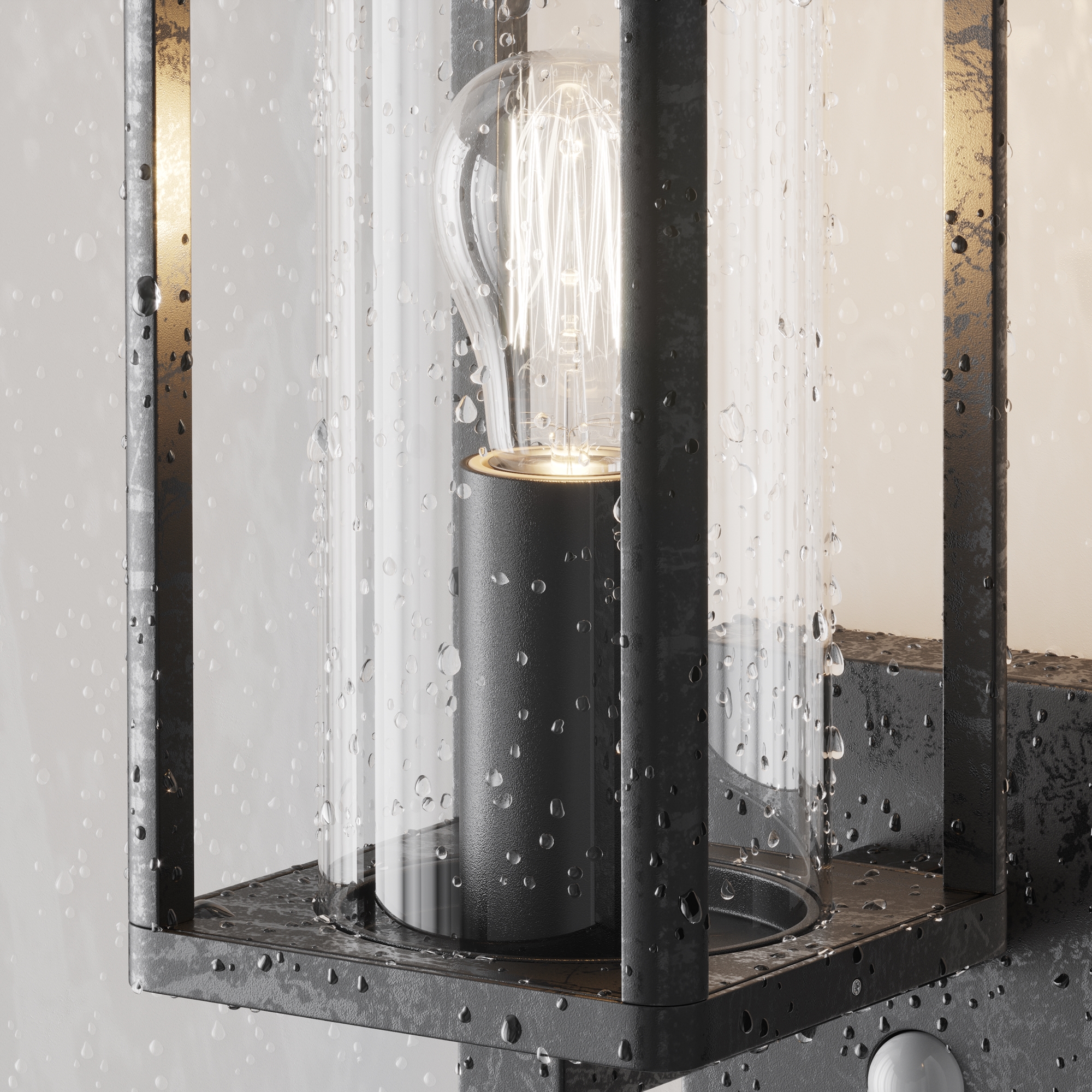 Дополнительная картинка Настенный светильник (бра) Outdoor O452WL-01GFSR