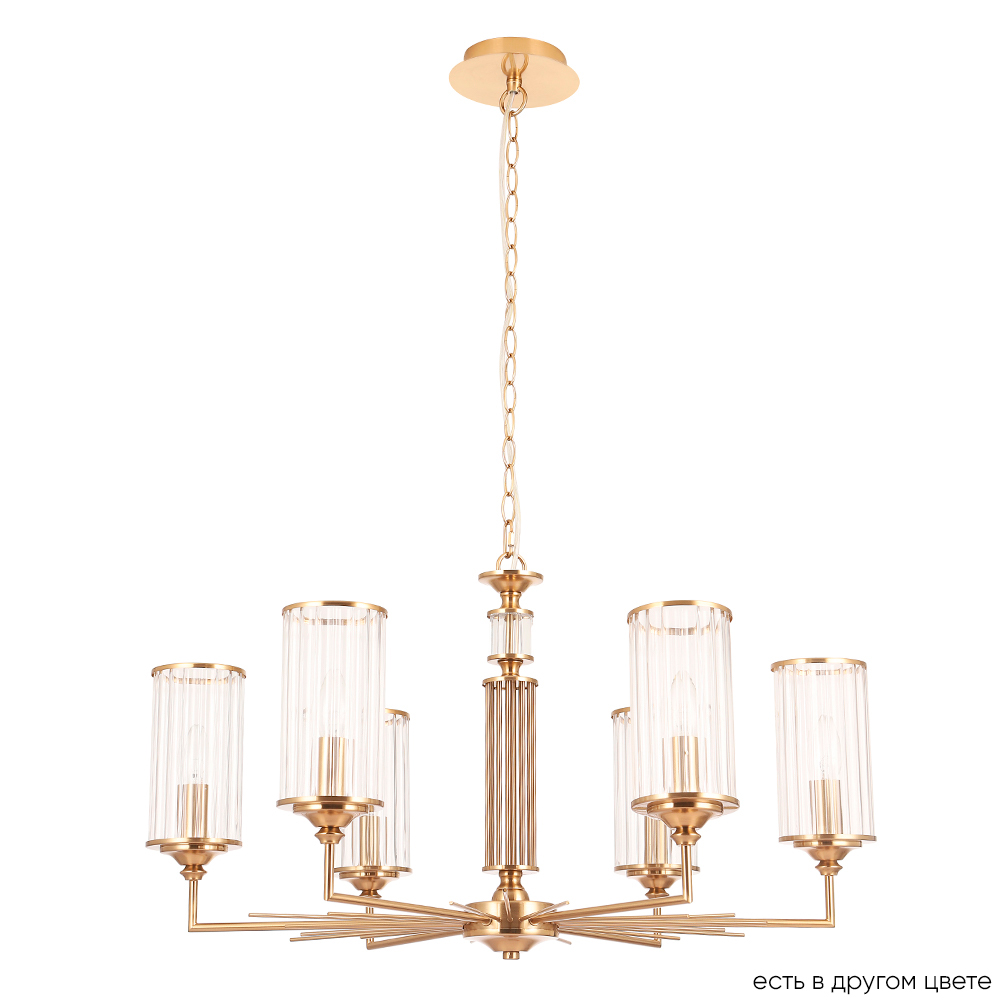люстра crystal lux gloria sp6 brass crystal lux 1910/306, доставка по Казахстану 