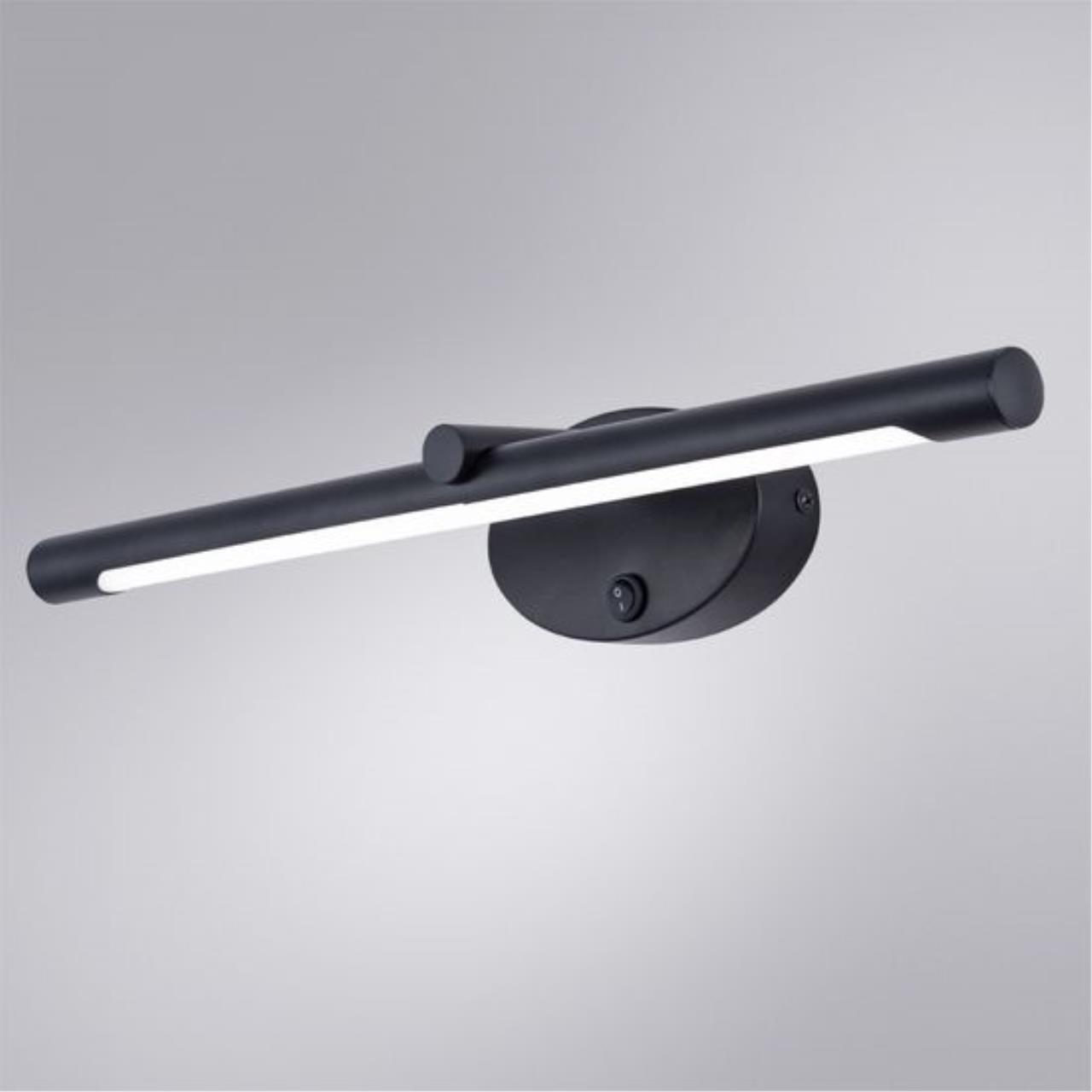 Картинка Подсветка для зеркал Arte Lamp Ronnie A8025AP-1BK