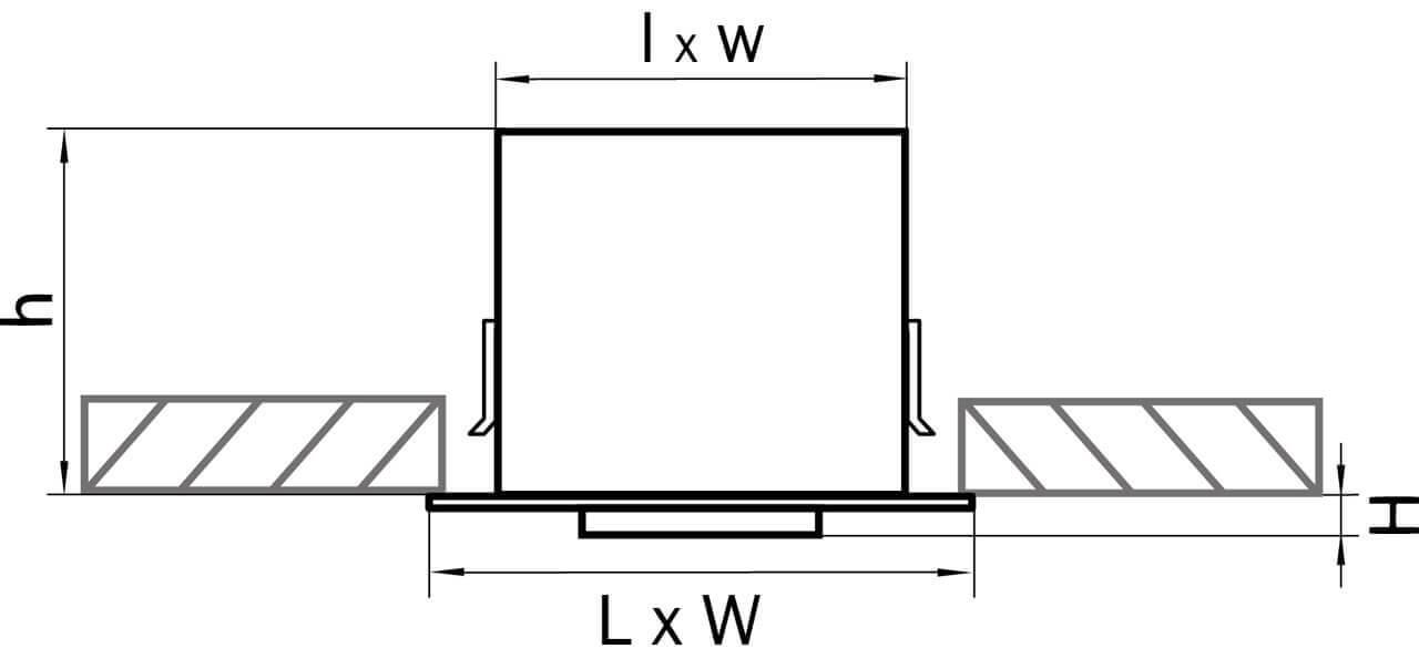 Дополнительная картинка Встраиваемый светильник Lightstar Cardano 214137