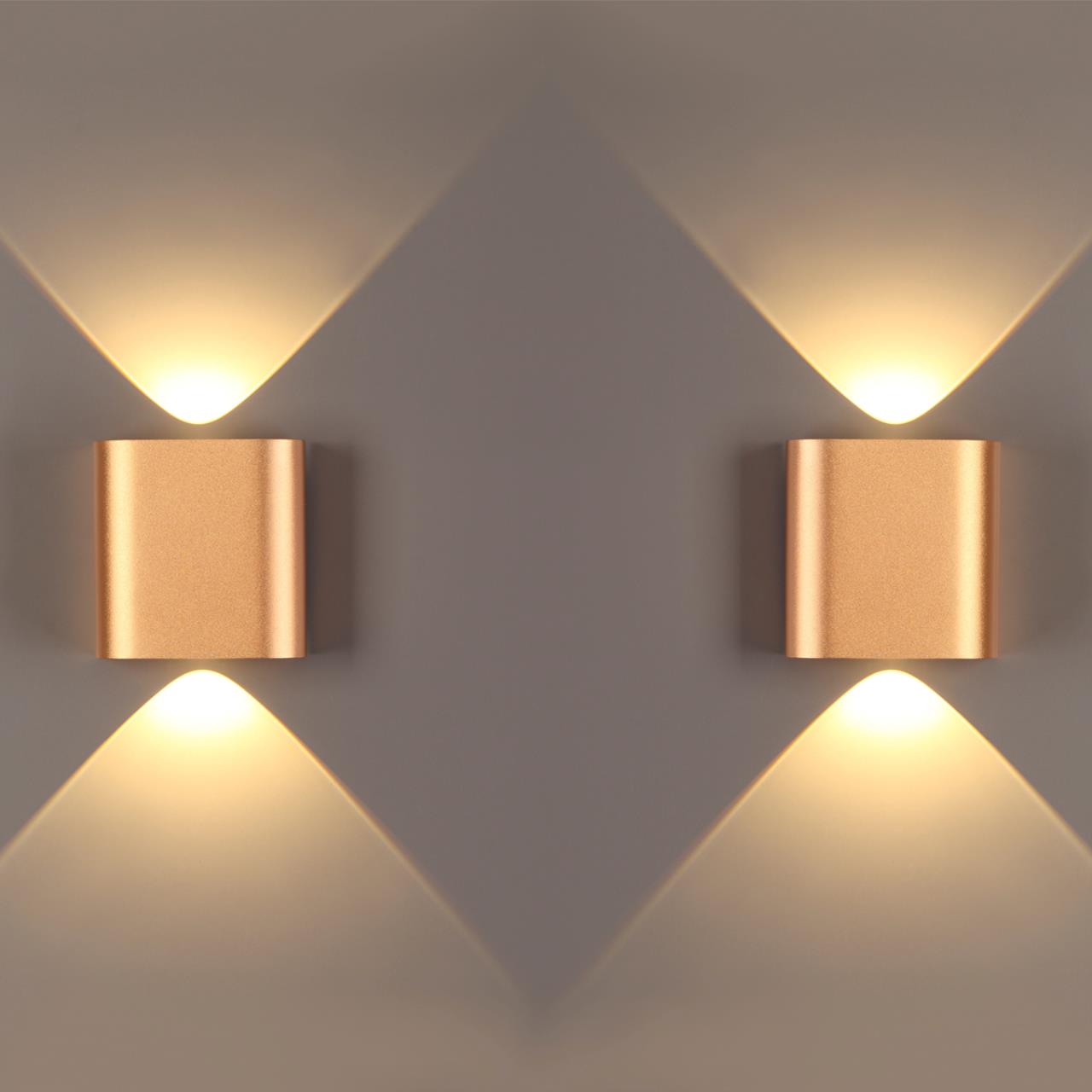 Картинка Настенный светодиодный светильник Odeon Light Hightech Magnum 4212/2WL