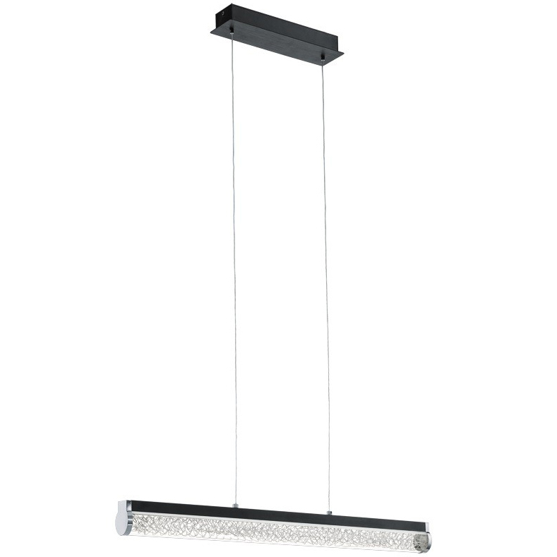 светильник подвесной  led black clear sat alu trevelo, доставка по Казахстану 