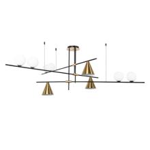 Потолочные Потолочный светильник Arte Lamp JACOB A7029PL-9BK, доставка по Казахстану 