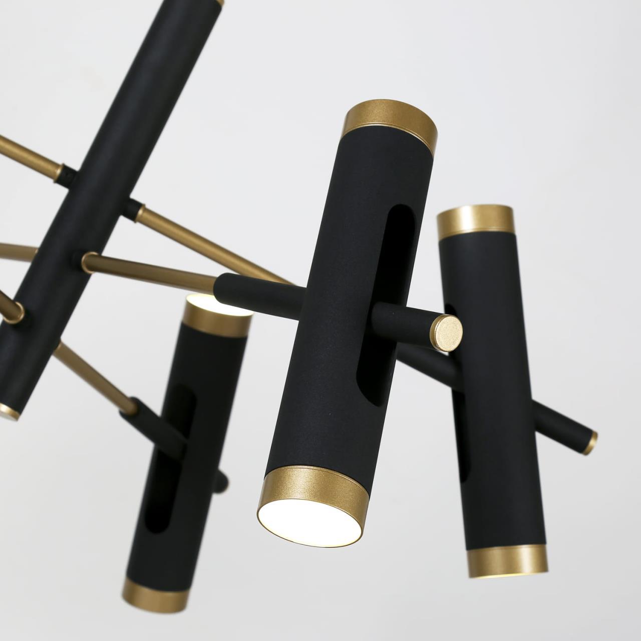 Картинка Подвесная светодиодная люстра Favourite Duplex 2324-12P