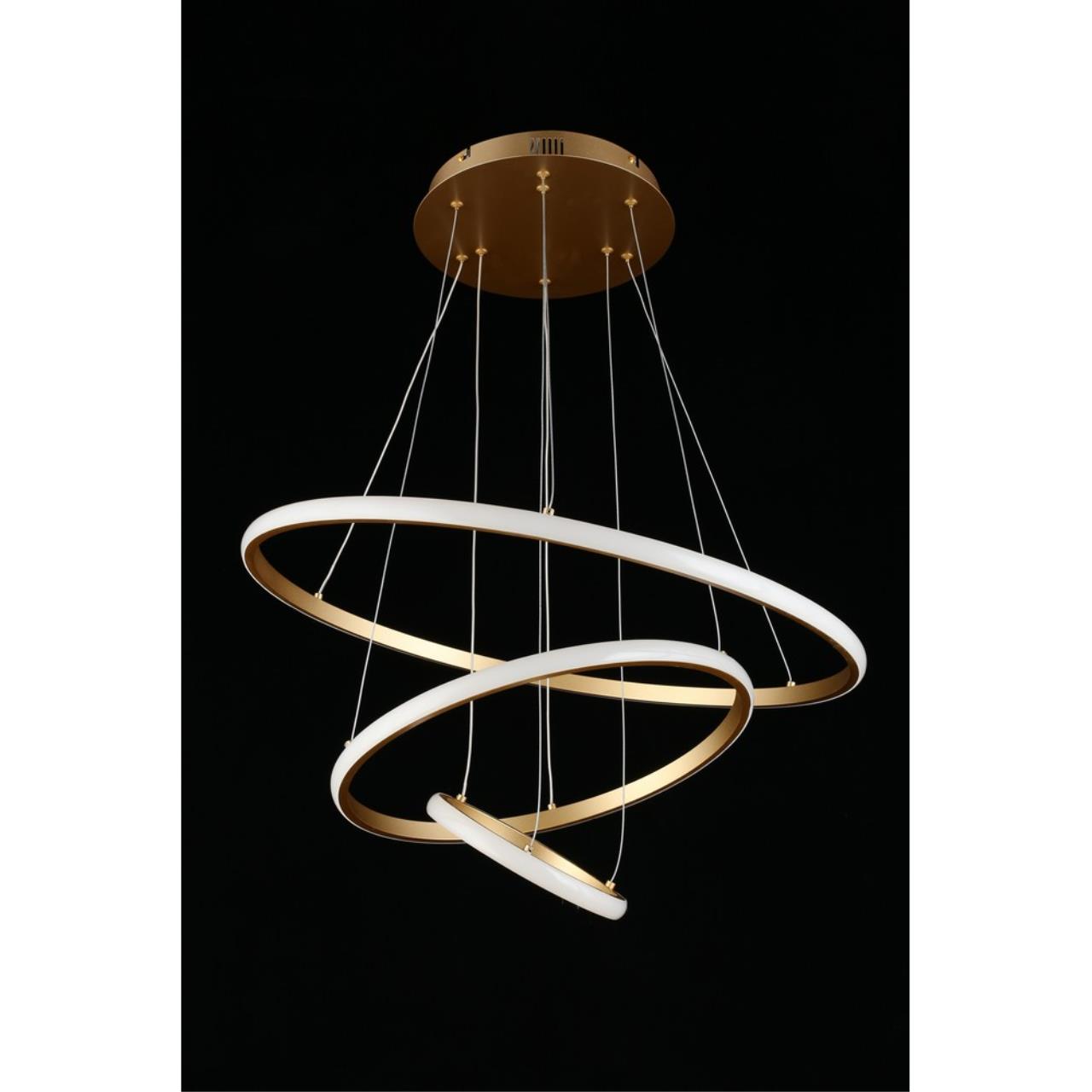 Картинка Подвесная светодиодная люстра Aployt Janina APL.018.13.60