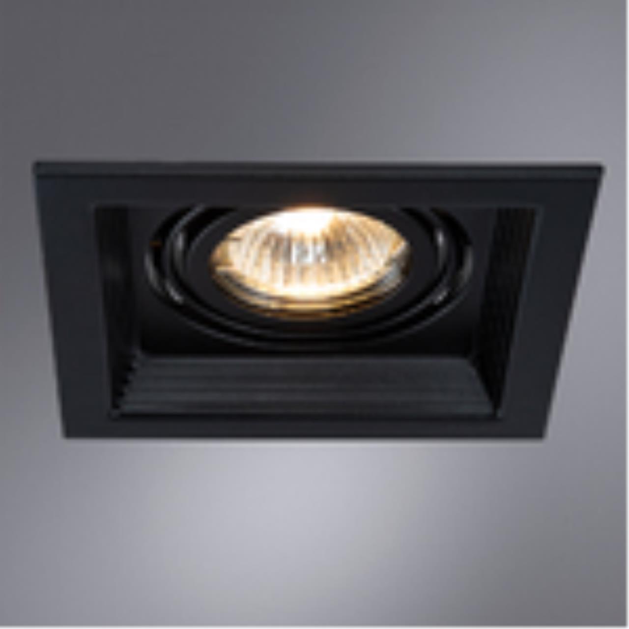 Дополнительная картинка Встраиваемый светильник Arte Lamp Canis A6661PL-1BK