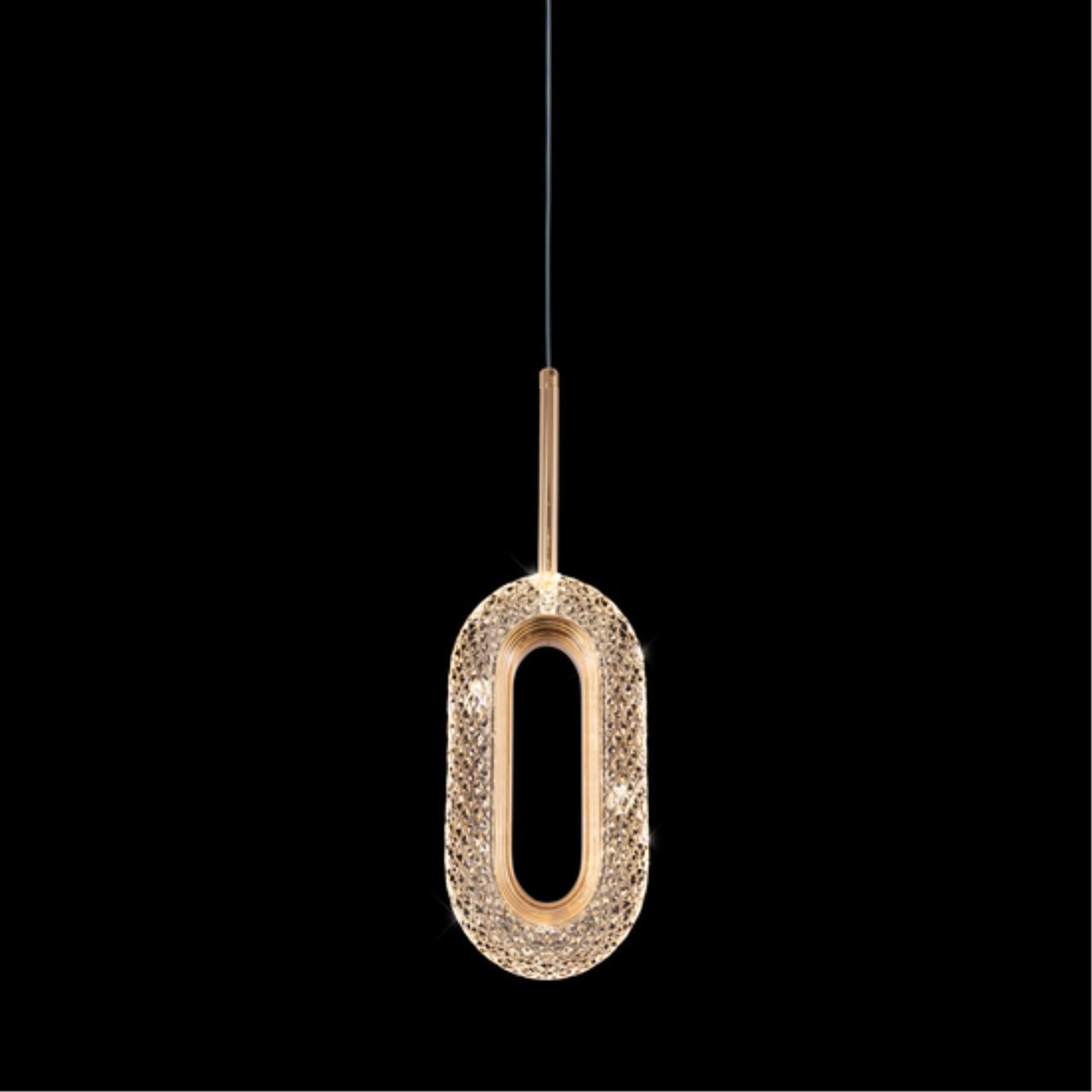 Дополнительная картинка Подвесной светильник Arte Lamp OVALE A2489SP-1GO