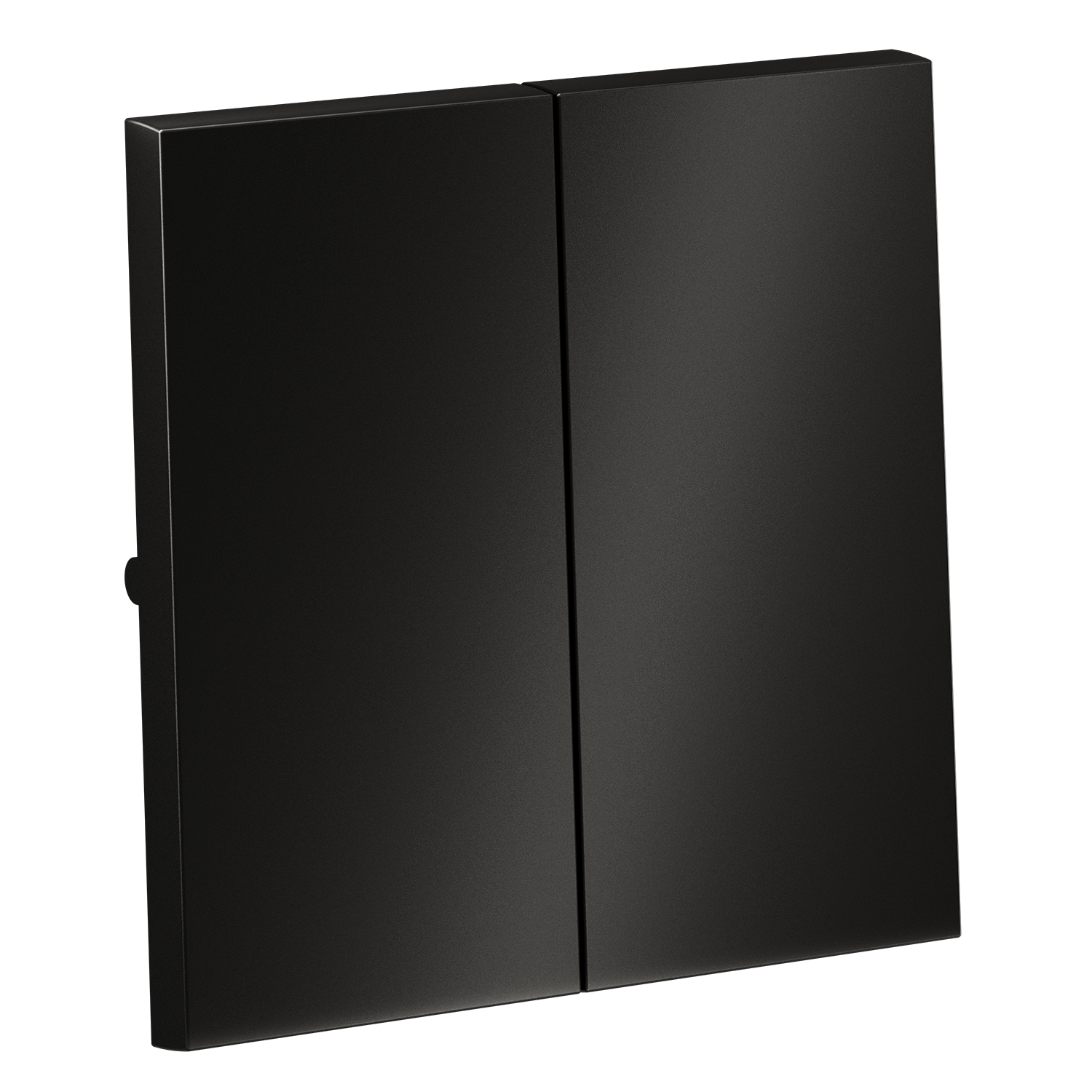 Картинка Клавиши для выключателя/переключателя двухклавишного, S70 Metal (антрацит)