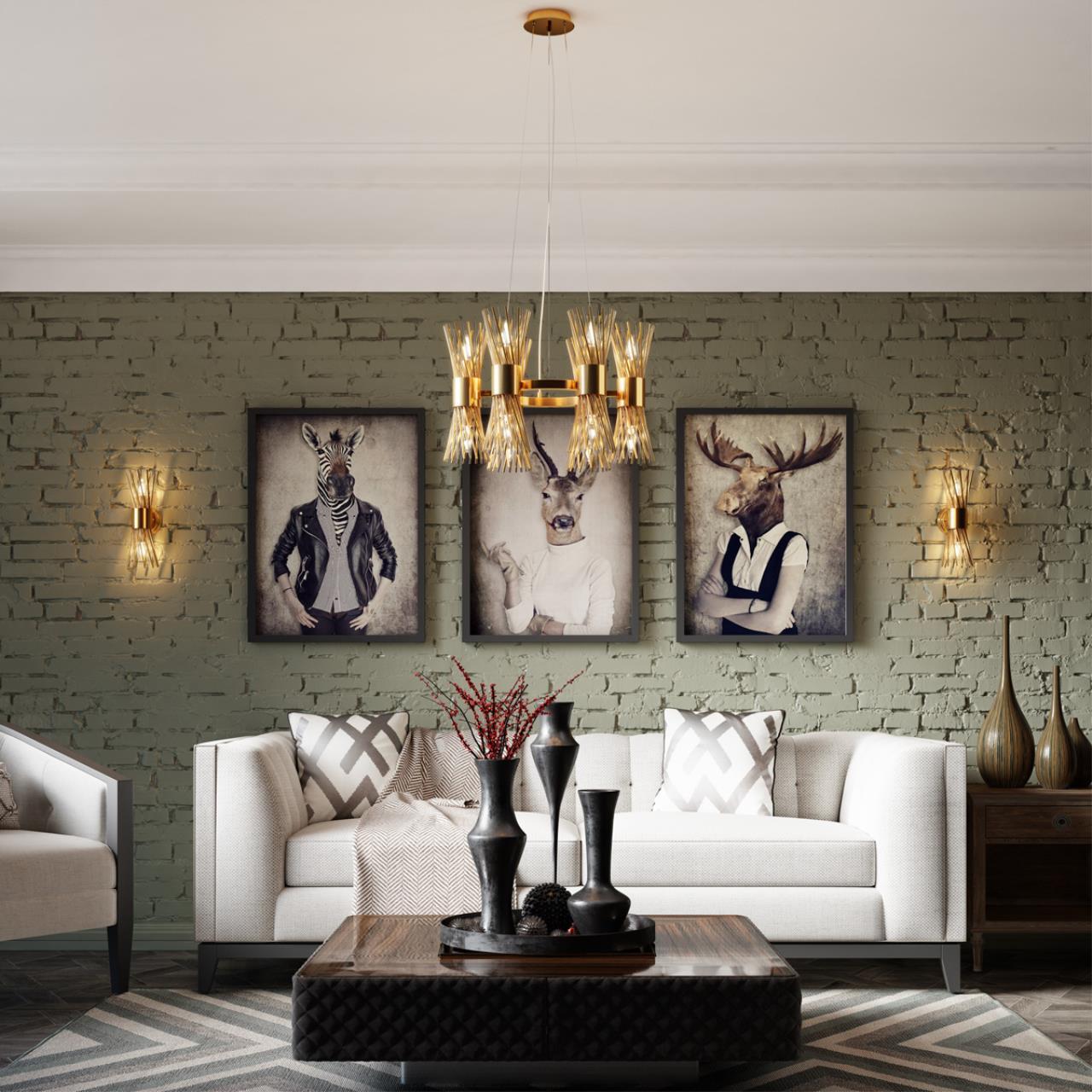 Дополнительная картинка Бра Odeon Light Hall Orta 4839/2W