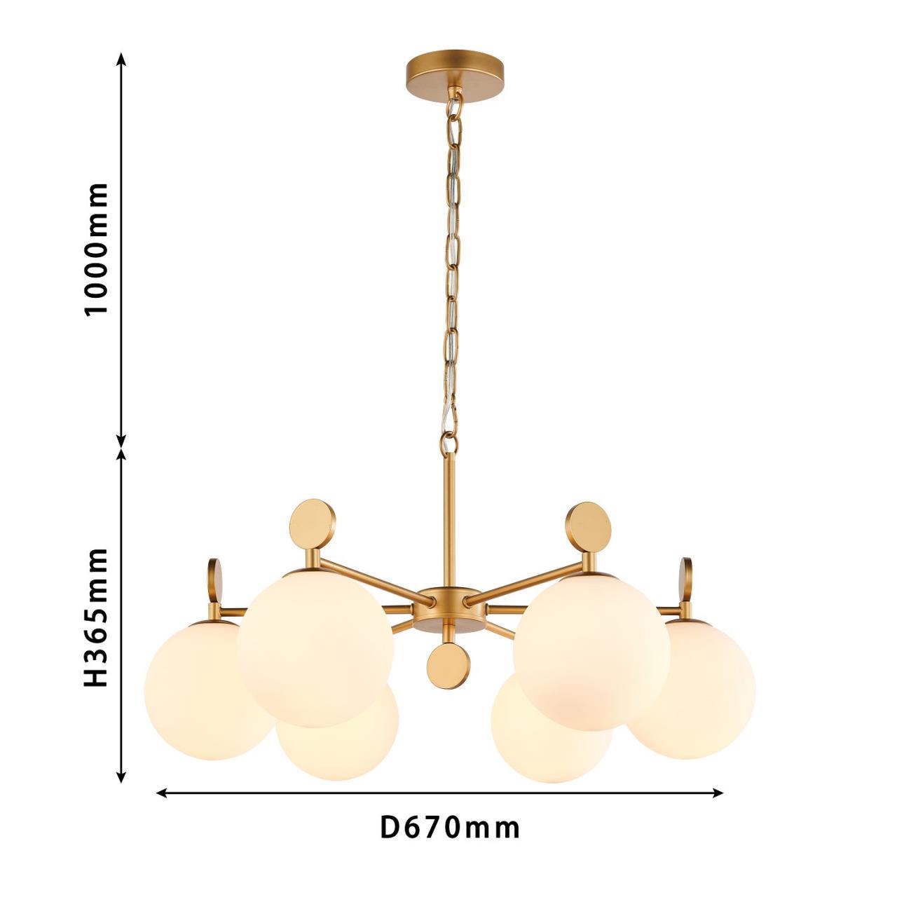 Картинка Подвесная люстра Favourite Absolute 2928-6P