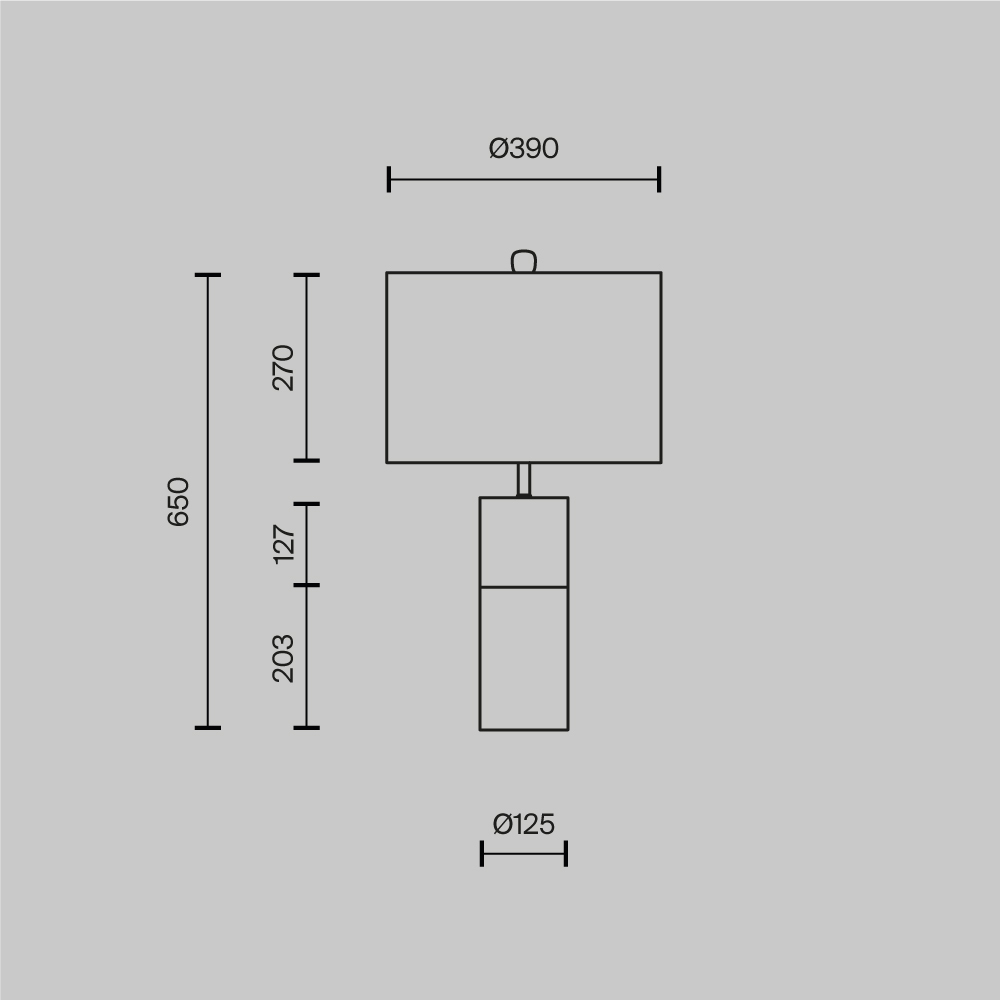 Дополнительная картинка Настольный светильник Maytoni Z030TL-01BS