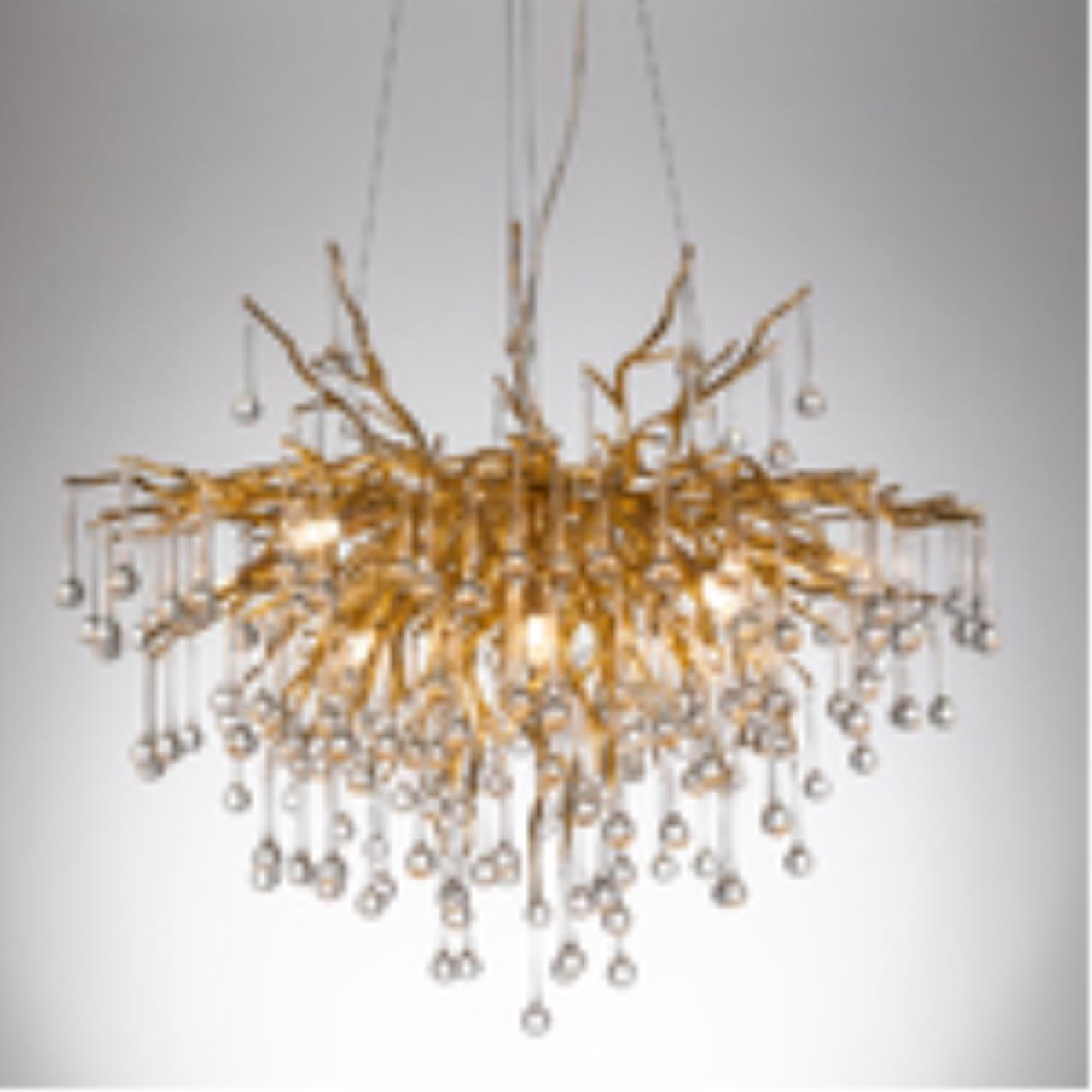 Картинка Люстра подвесная Divinare Salice 3132/01 SP-10