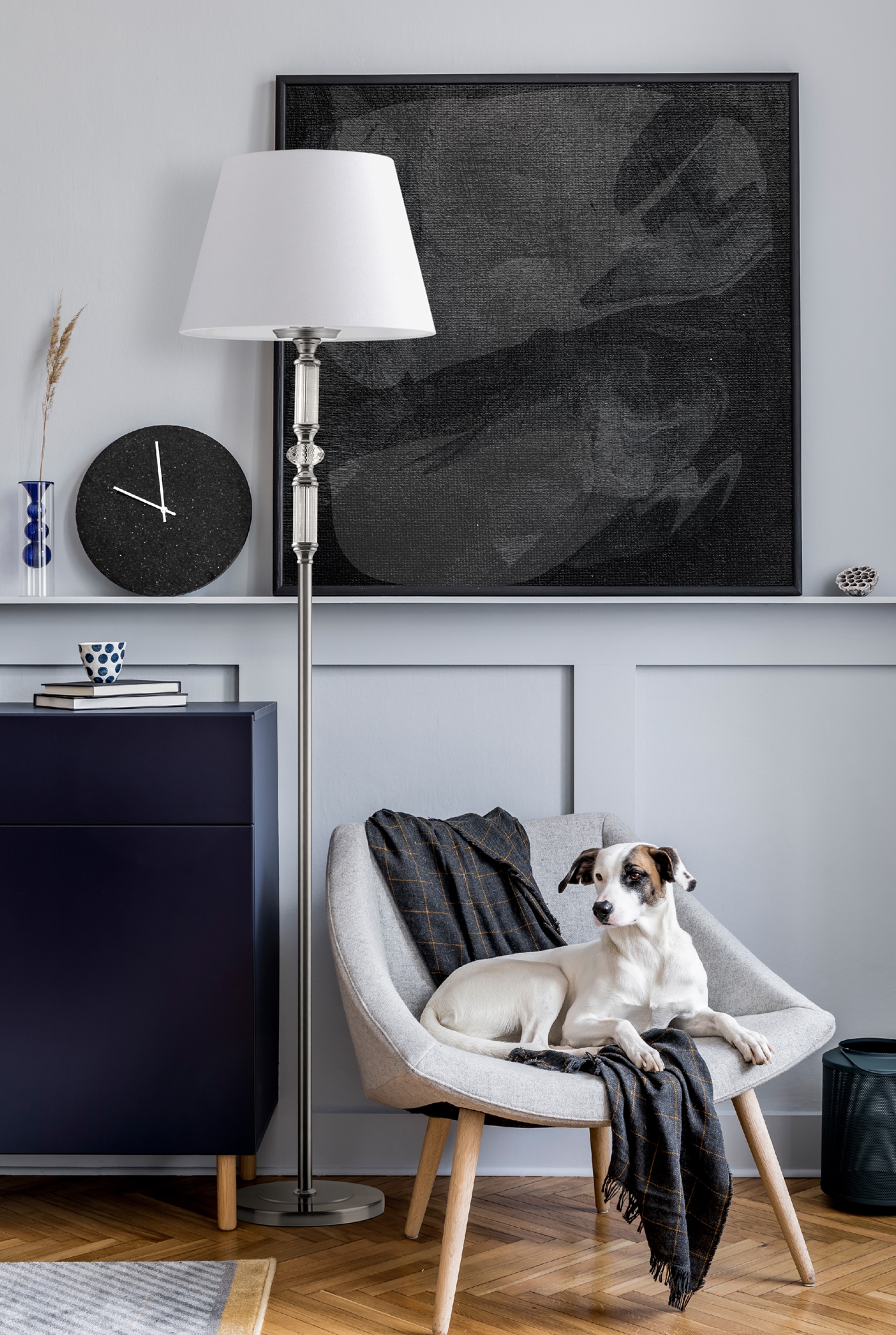 Дополнительная картинка Торшер Maytoni Riverside MOD018FL-01CH