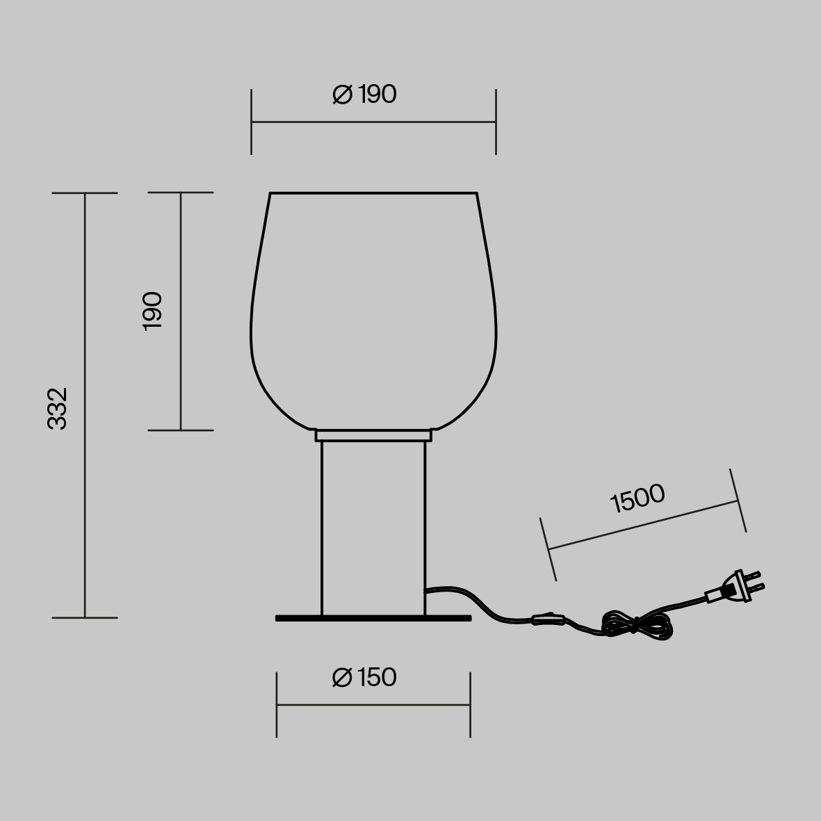 Дополнительная картинка Настольный светильник Maytoni MOD414TL-01G