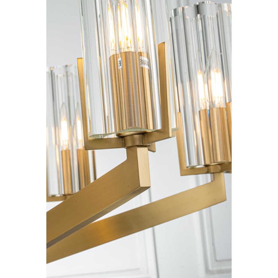 Картинка Подвесная люстра Belfast Malone 6035-6 BR CL