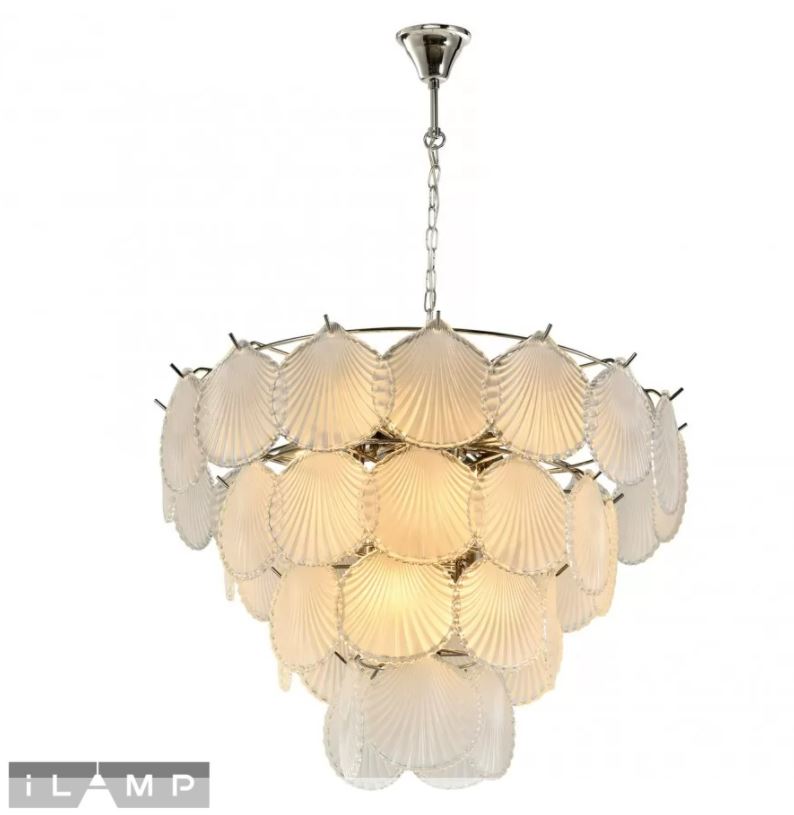 Картинка Подвесная люстра iLamp Soho P2546-12 Nickel