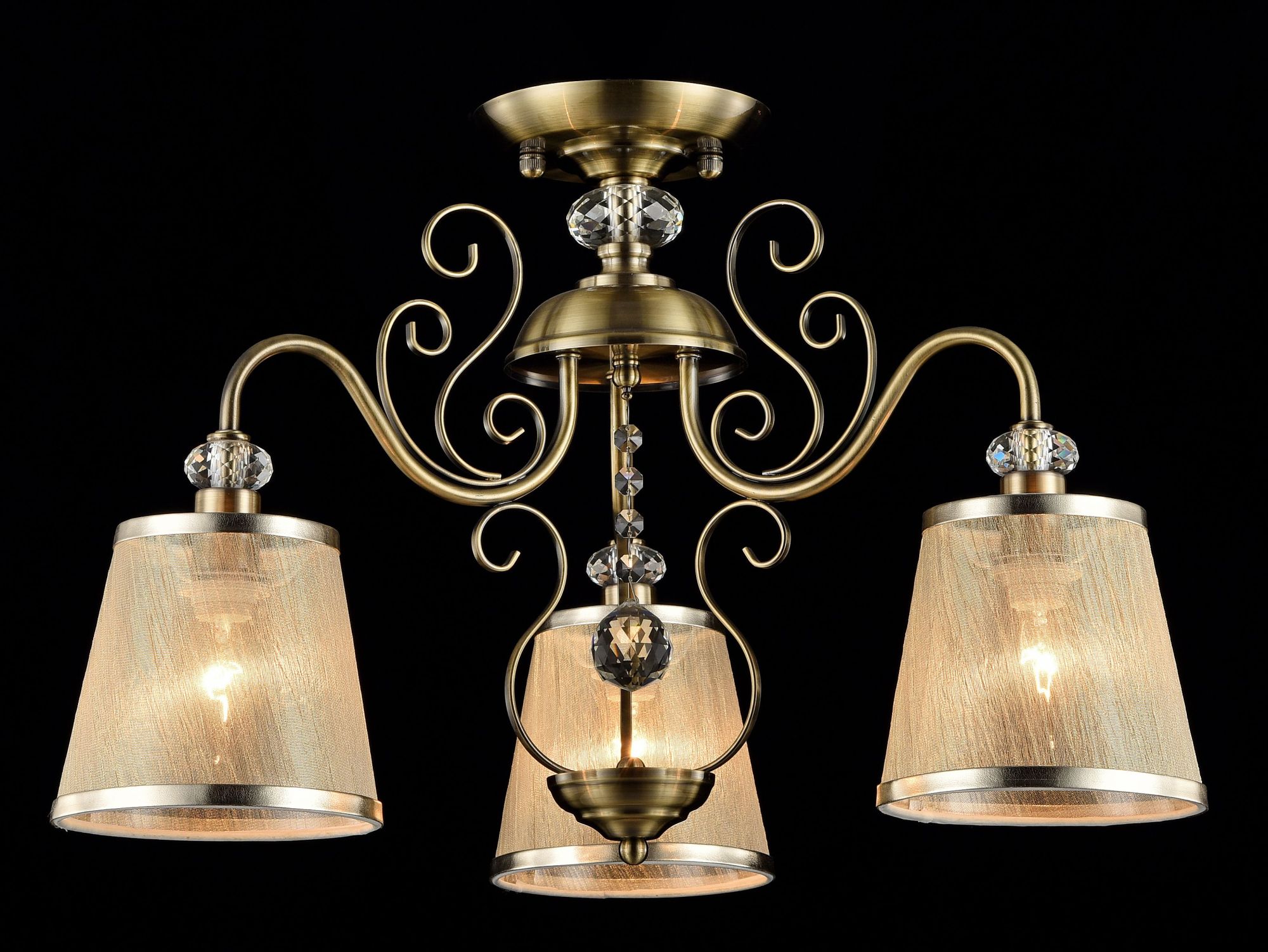 Дополнительная картинка Подвесная люстра Freya Driana FR2405-PL-03-BZ