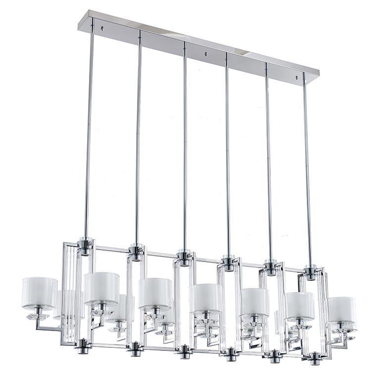 люстры подвесной светильник newport 4408+6/s сhrome м0064730, доставка по Казахстану 