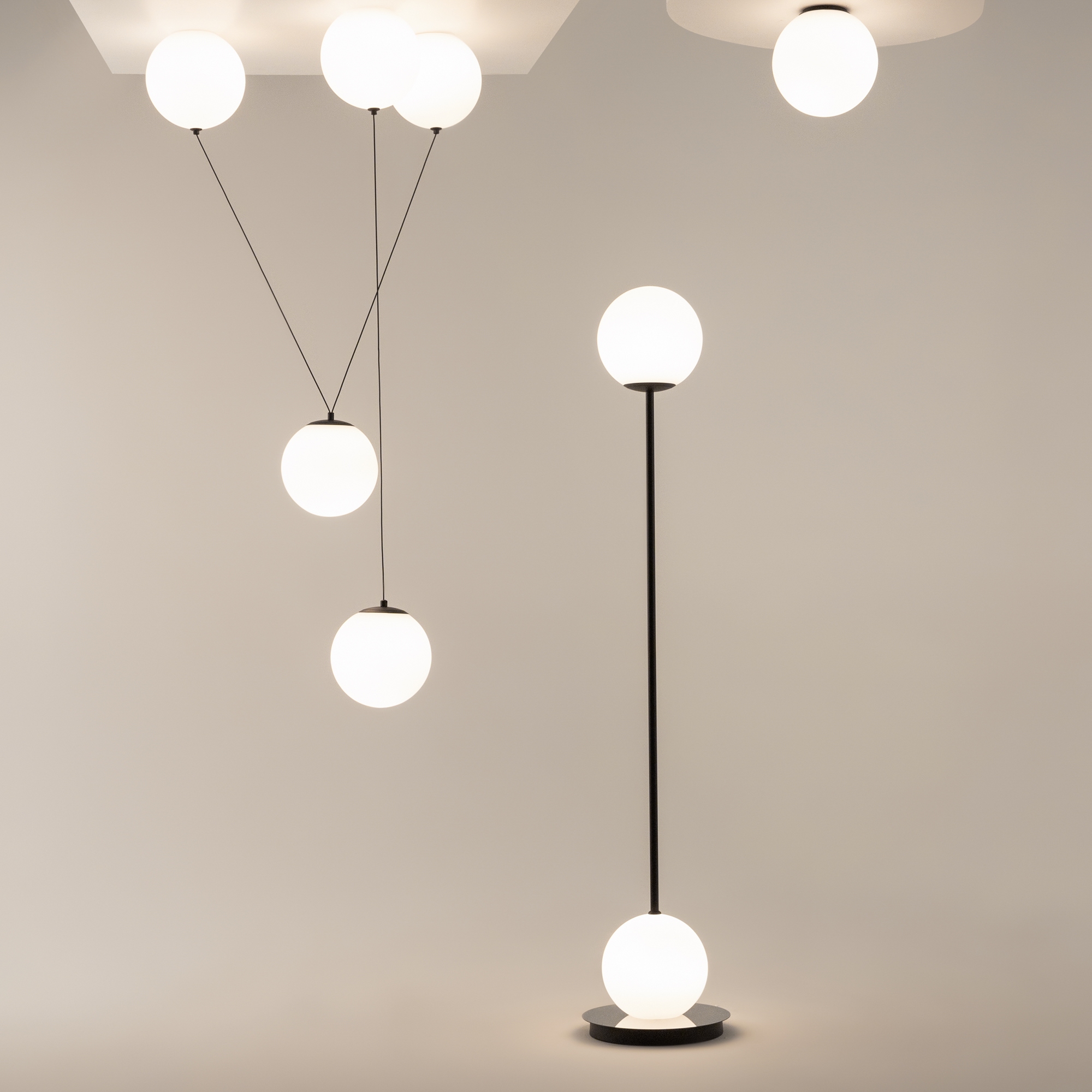 Картинка Напольный светильник (торшер) Maytoni MOD427FL-L20B3K