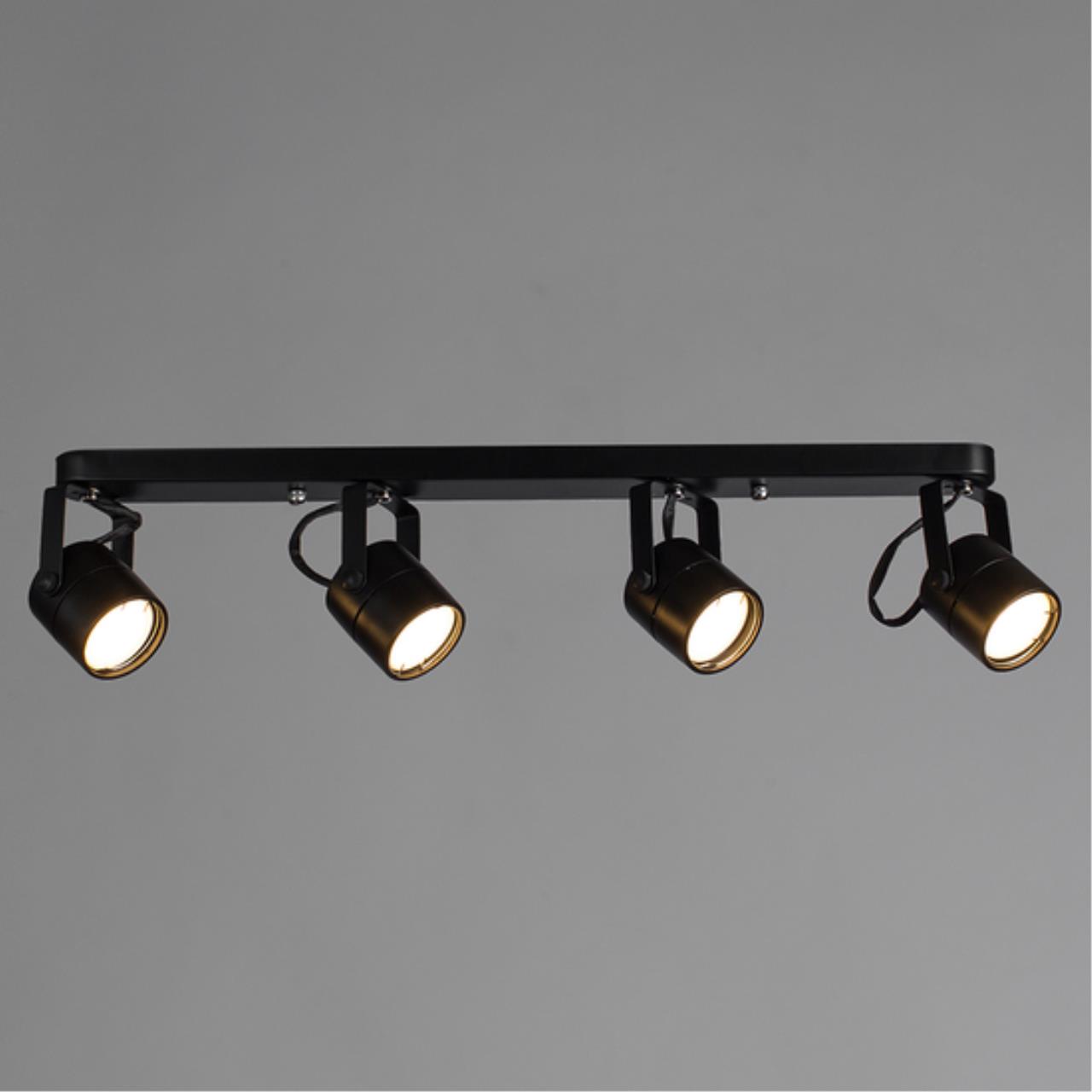 Потолочный светильник Arte Lamp MIZAR A1311PL-4BK купить в Алматы svet.kz