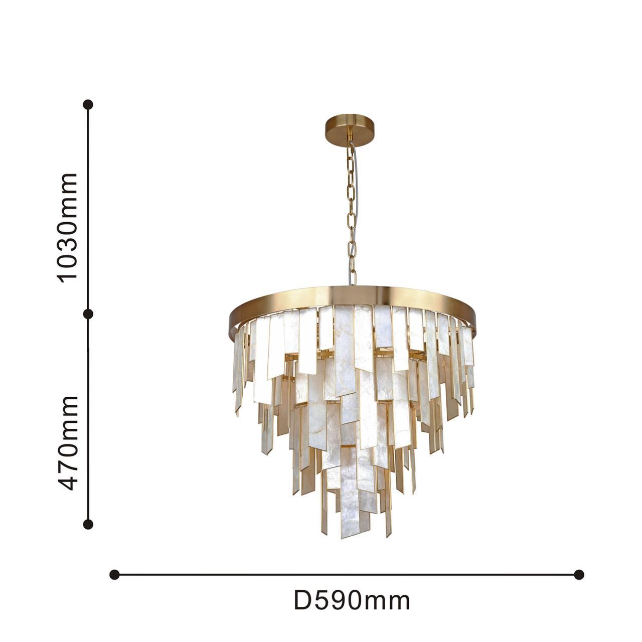 Картинка Подвесной светильник Shally 4199-10P