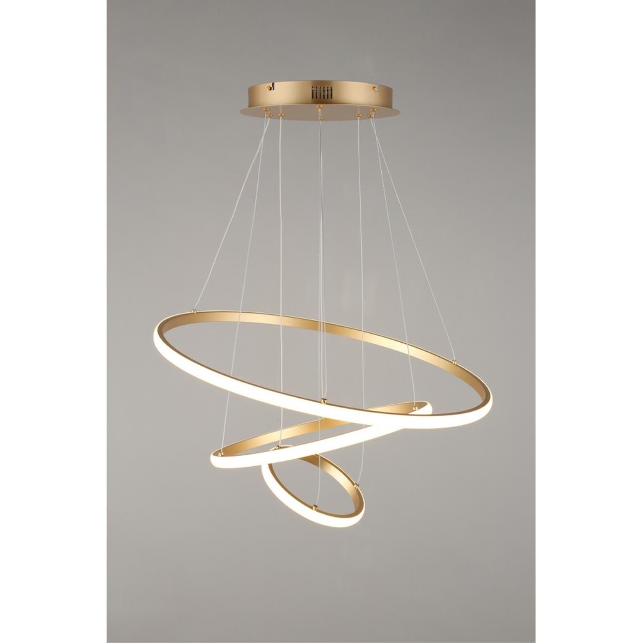 Картинка Подвесная светодиодная люстра Aployt Janina APL.018.13.60