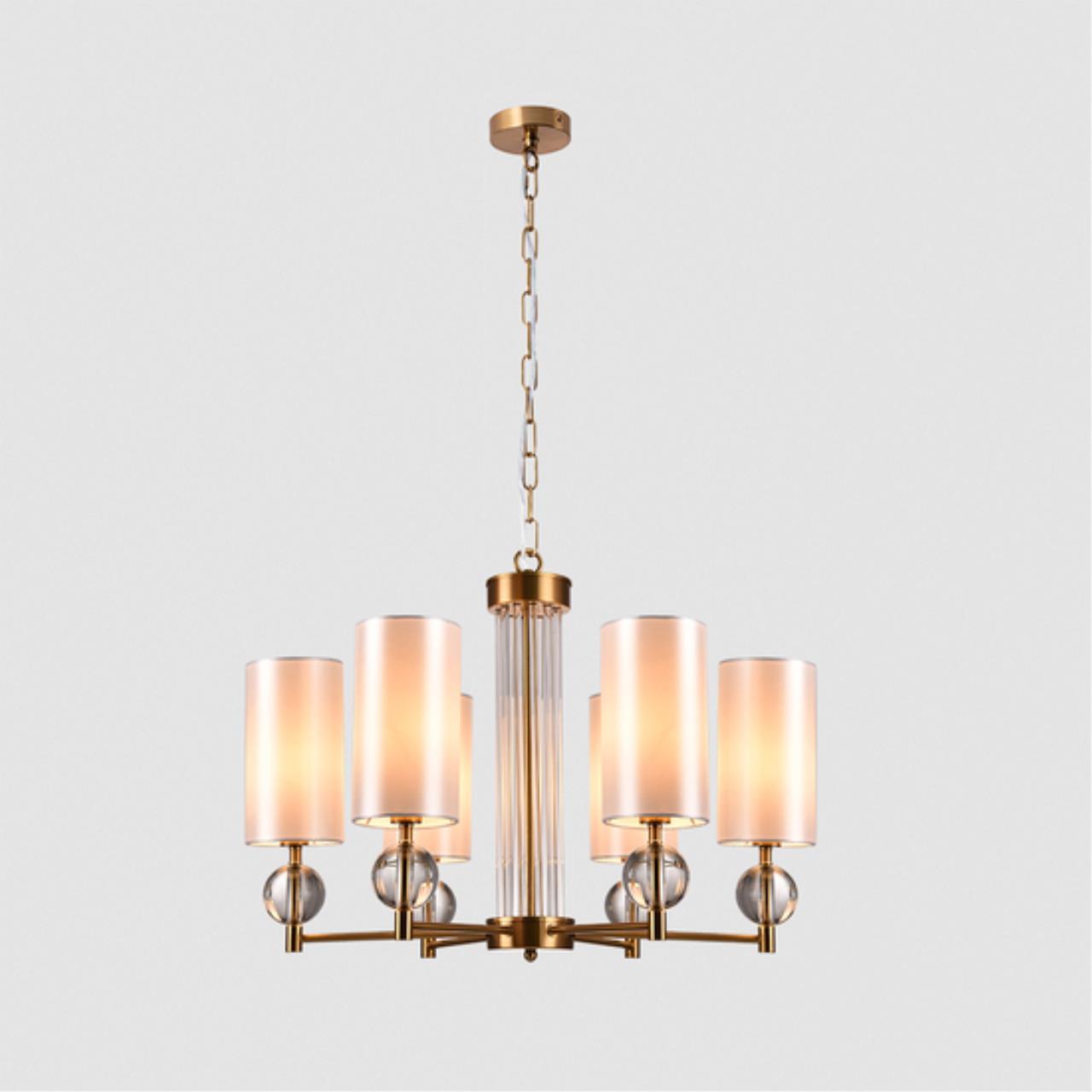 Подвесная люстра Arte Lamp MATAR A4027LM-6PB — фото 12