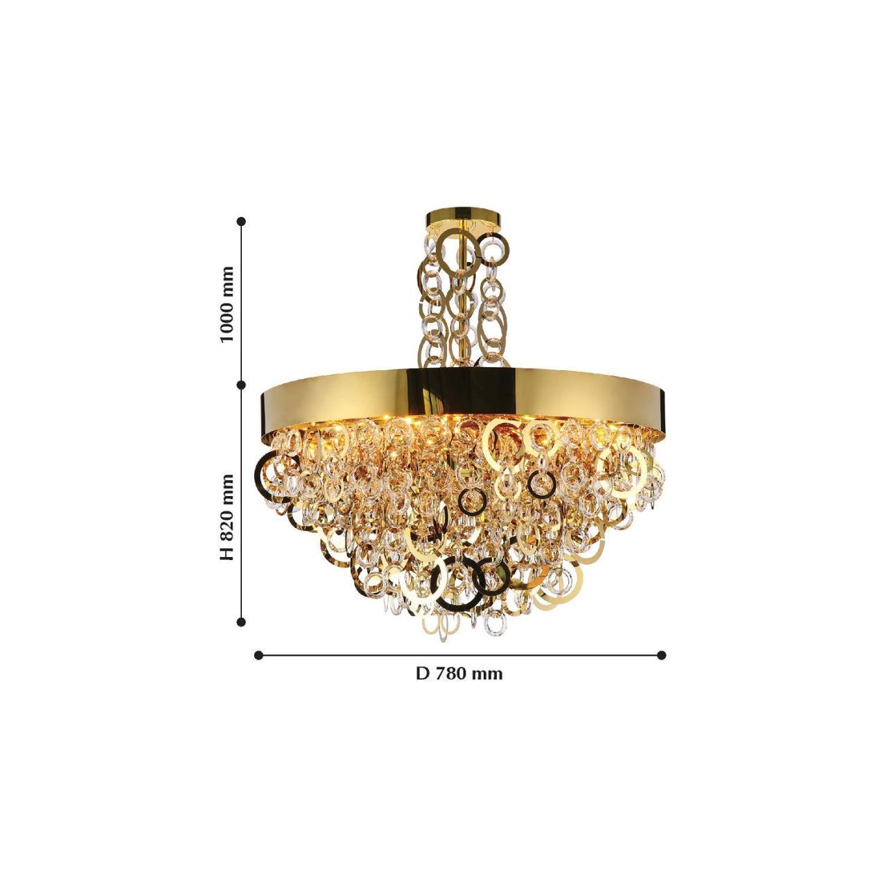 Картинка Подвесная люстра Favourite Leporem 2207-12P