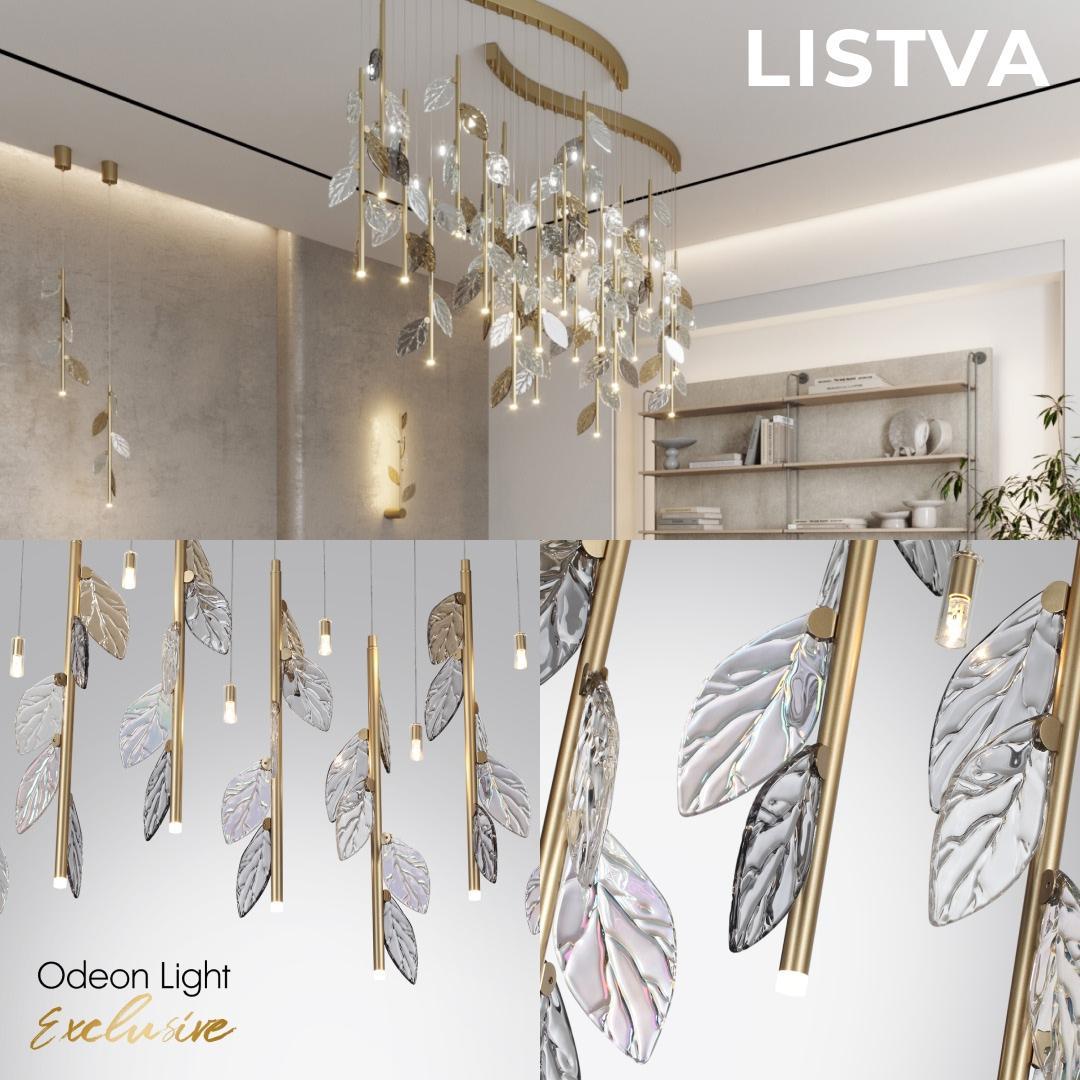 Вдохновение от природы: новая коллекция светильников Listva от Odeon Light