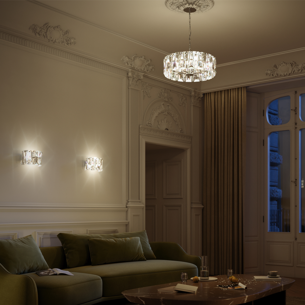 Дополнительная картинка Подвесная люстра Maytoni Puntes MOD043PL-06G