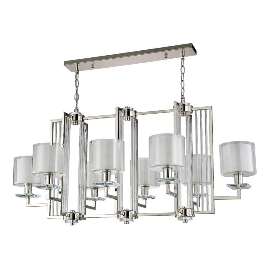 Картинка Подвесной светильник Crystal Lux NICOLAS 3400/308L