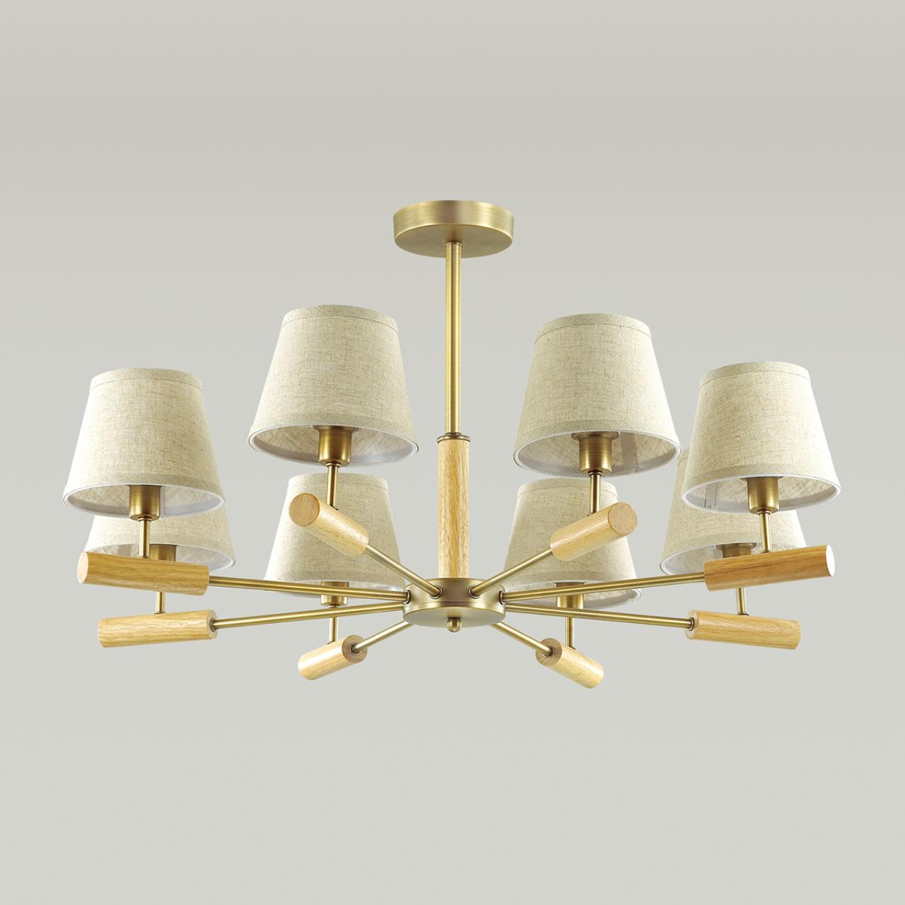 Картинка Потолочная люстра Lumion Robin 3703/8C