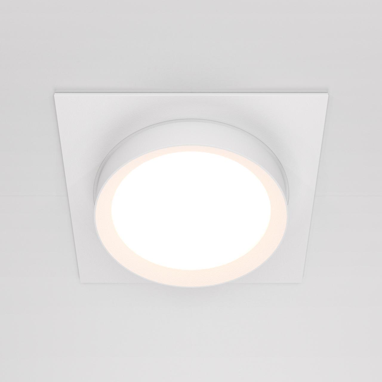 Дополнительная картинка Встраиваемый светильник Technical DL086-GX53-SQ-W