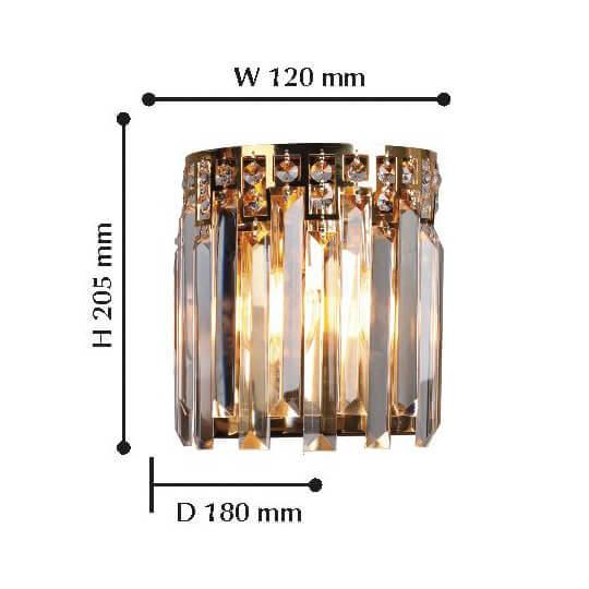 Картинка Настенный светильник Favourite Salto 1971-1W