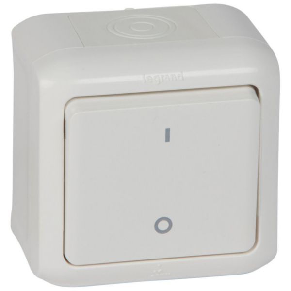 Forix Выкл двухполюс. IP44 БЕЛ