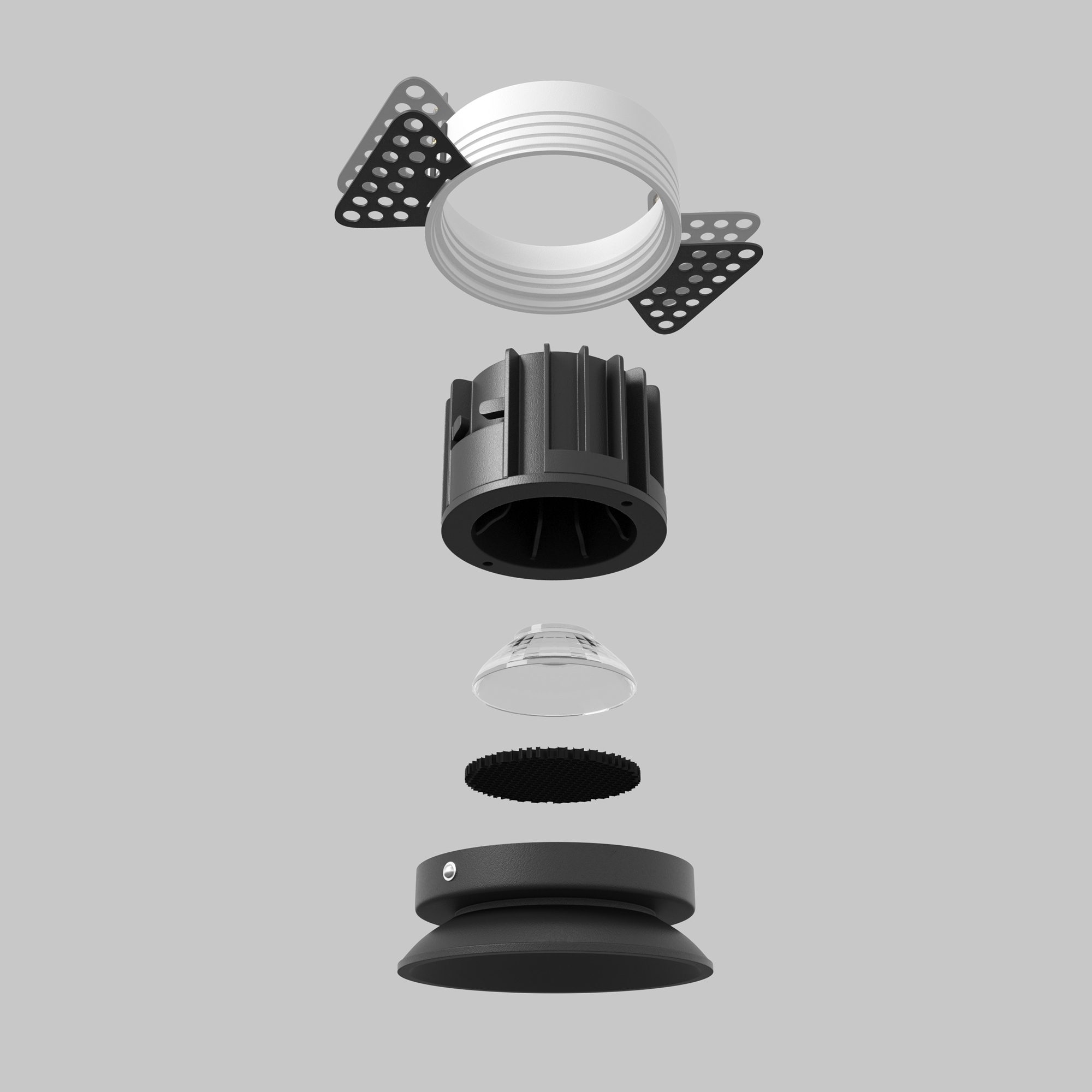 Картинка Встраиваемый светильник Technical DL058-12W2.7K-TRS-B